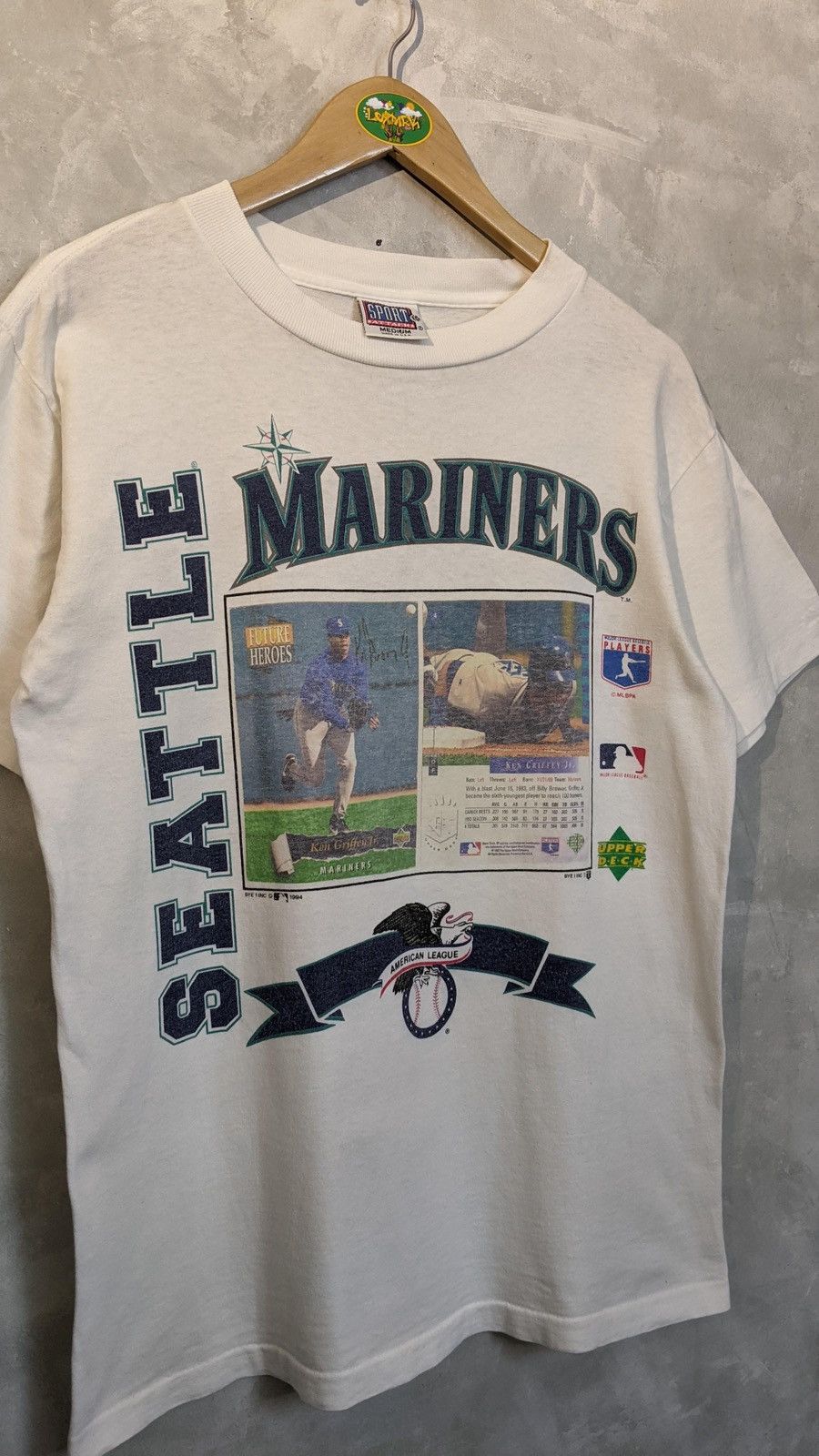 Other Ken Griffy Jr. Vintage Seattle Mariners 1994 T-Shirt MLB Size US M / EU 48-50 / 2 - 2 Thumbnail