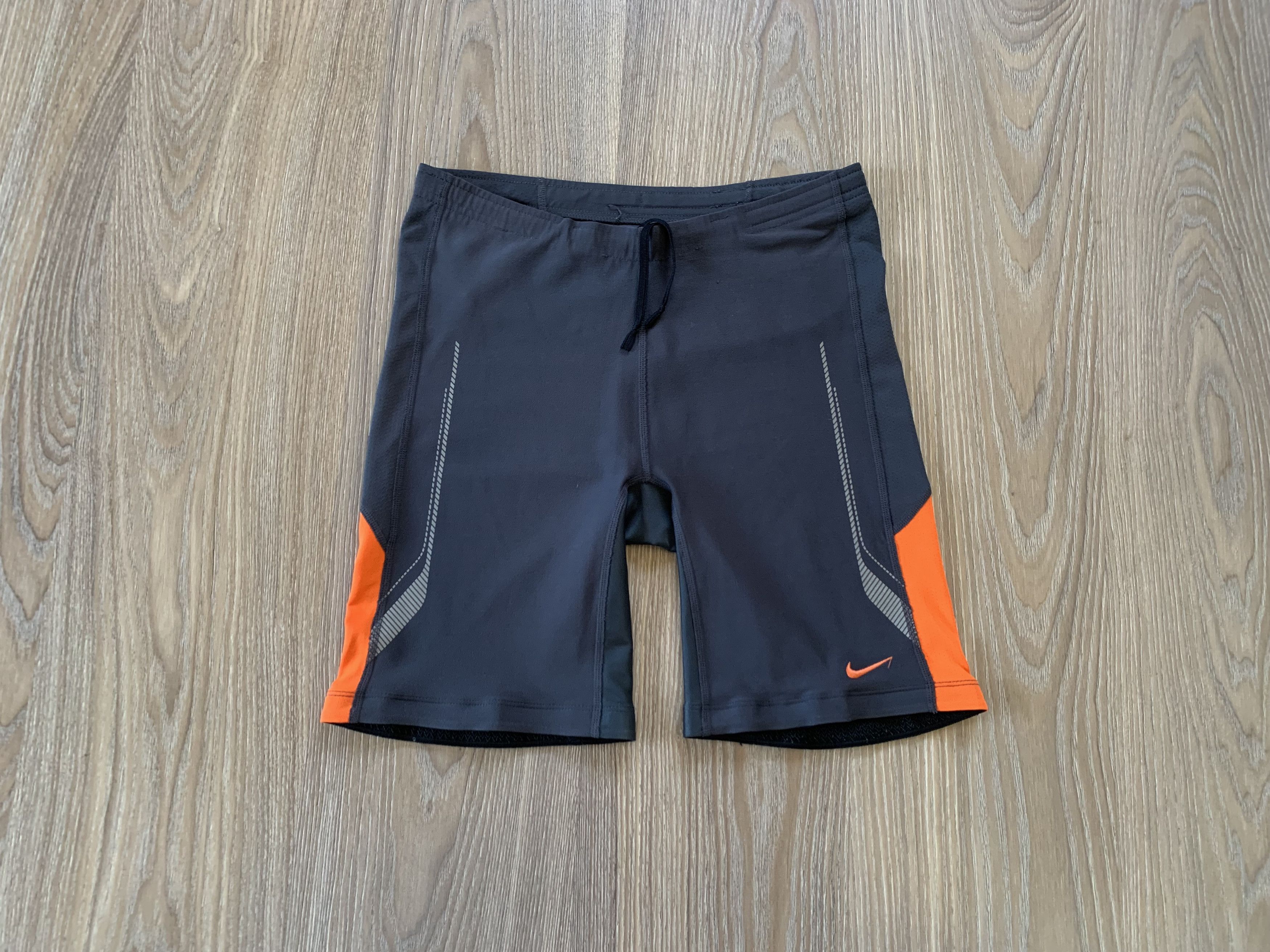 Nike Nike Mens Vintage Grey Running Shorts Size 31" - 1 Thumbnail