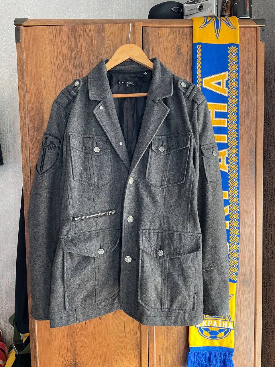 Affliction × Designer × Vintage Affliction punk Black Premium jacket biker Size US L / EU 52-54 / 3 - 3 Thumbnail