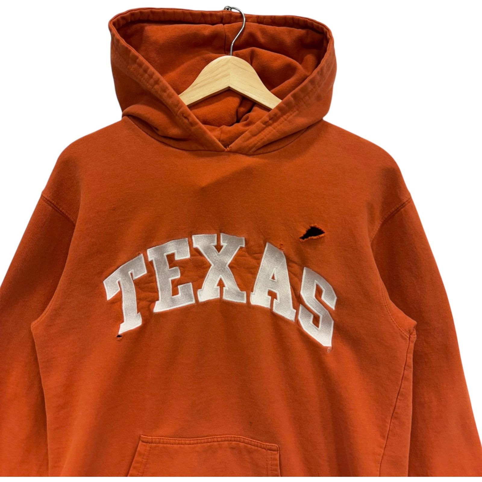Vintage Vintage Texas Spellout Hoodie Medium Size US M / EU 48-50 / 2 - 2 Thumbnail