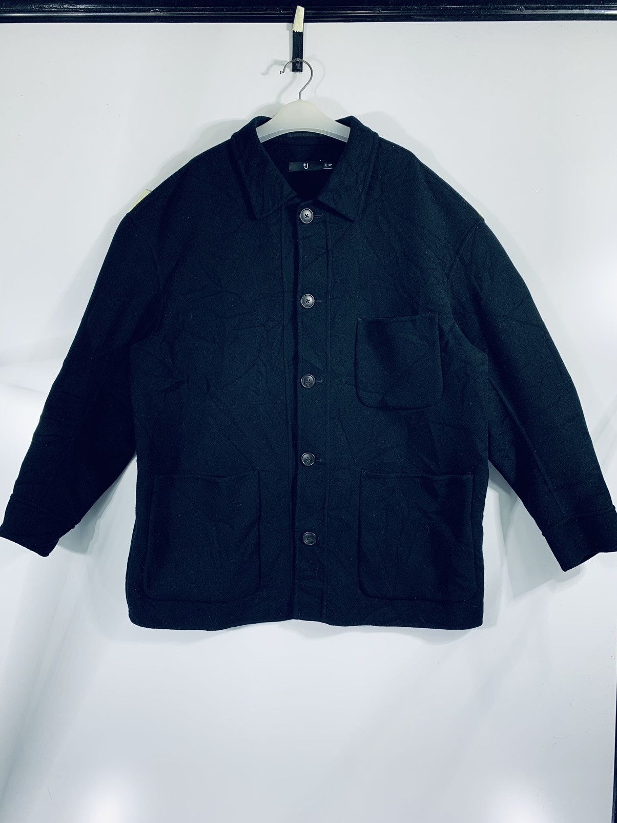Jil Sander × Uniqlo Jil Sander x Uniqlo Multi Pocket Jacket Cashmere & Wool Size US XL / EU 56 / 4 - 1 Thumbnail