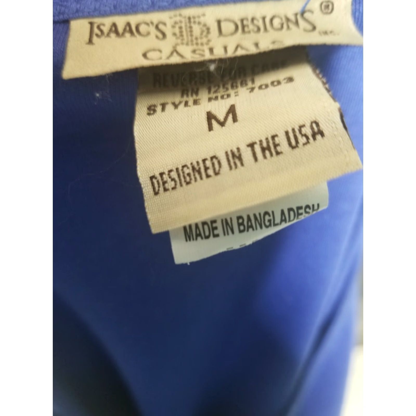 Vintage Womens Isaac's Design Washington DC Travel T Shirt Rhinestone Embellishments Size M / US 6-8 / IT 42-44 - 2 Thumbnail