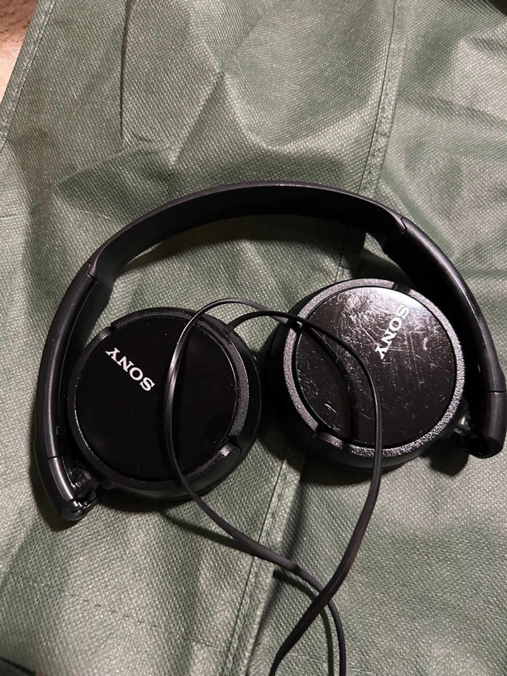Sony Sony Black On-Ear Wired Headphones One Size Size ONE SIZE - 1 Thumbnail