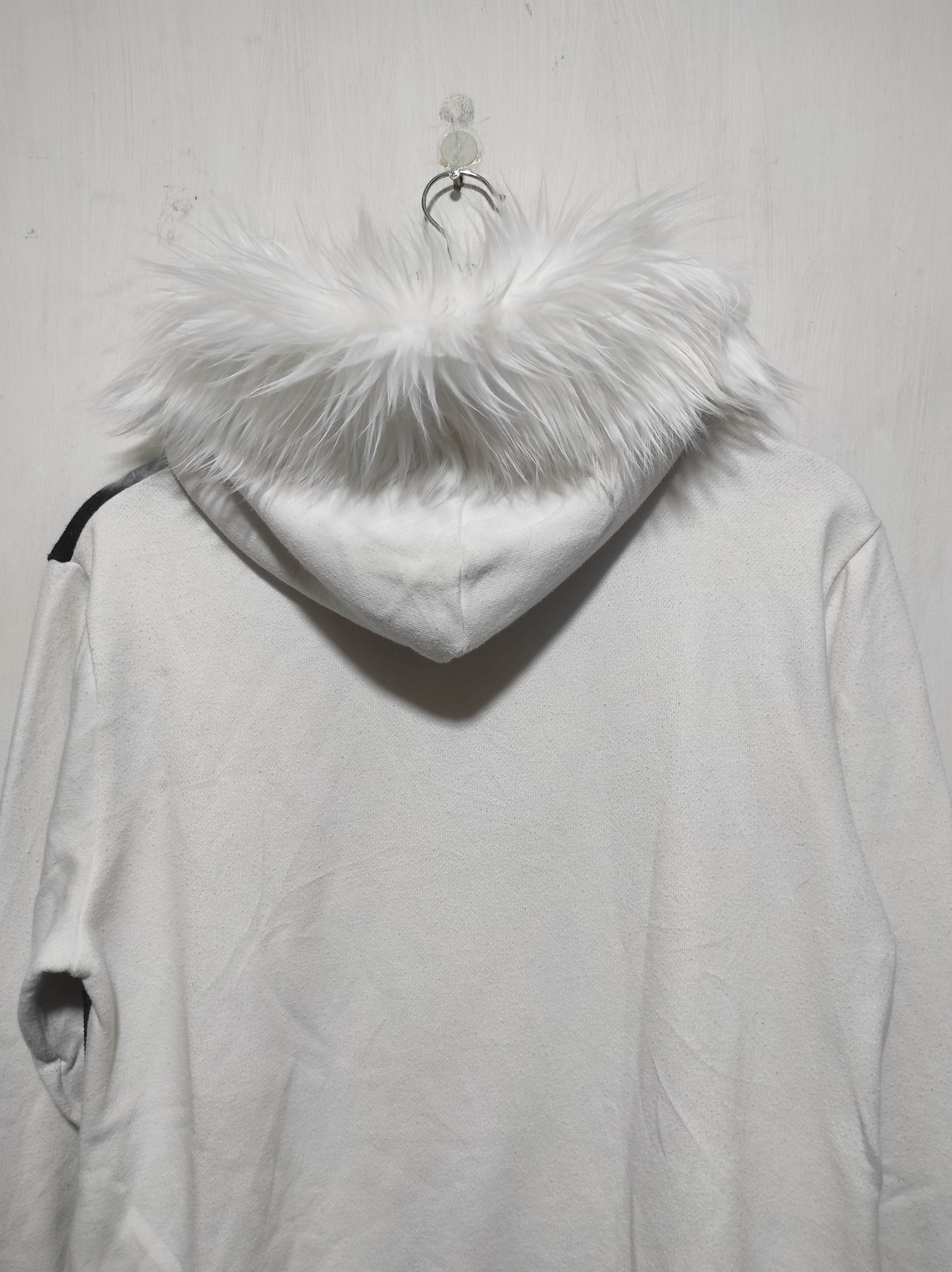 Japanese Brand Swag Sample White fur hoodie ifsix LGB style Size US S / EU 44-46 / 1 - 16 Thumbnail