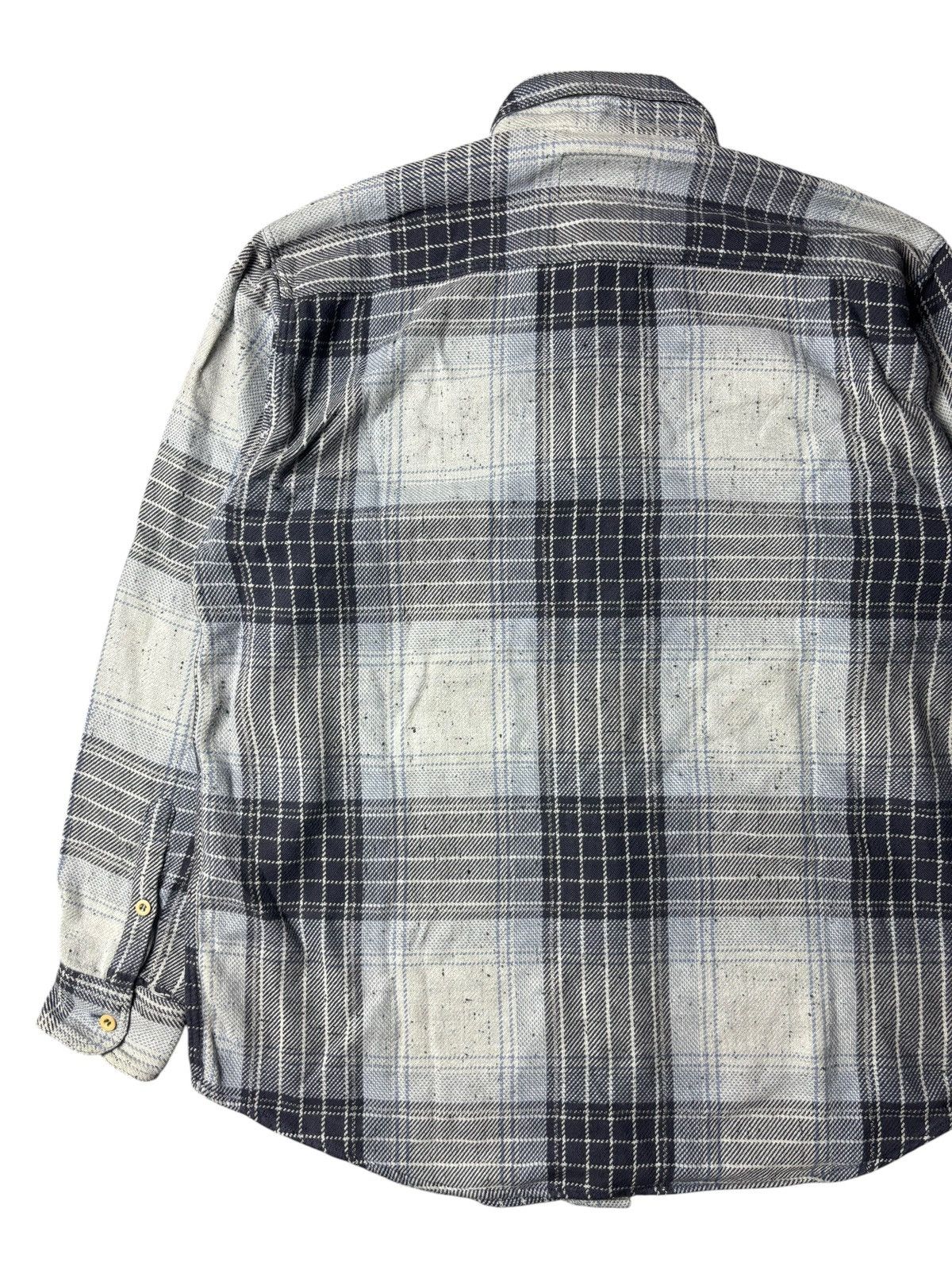 Armani 1990s Armani Jeans Flannel Harvard Shirt Size US L / EU 52-54 / 3 - 10 Thumbnail