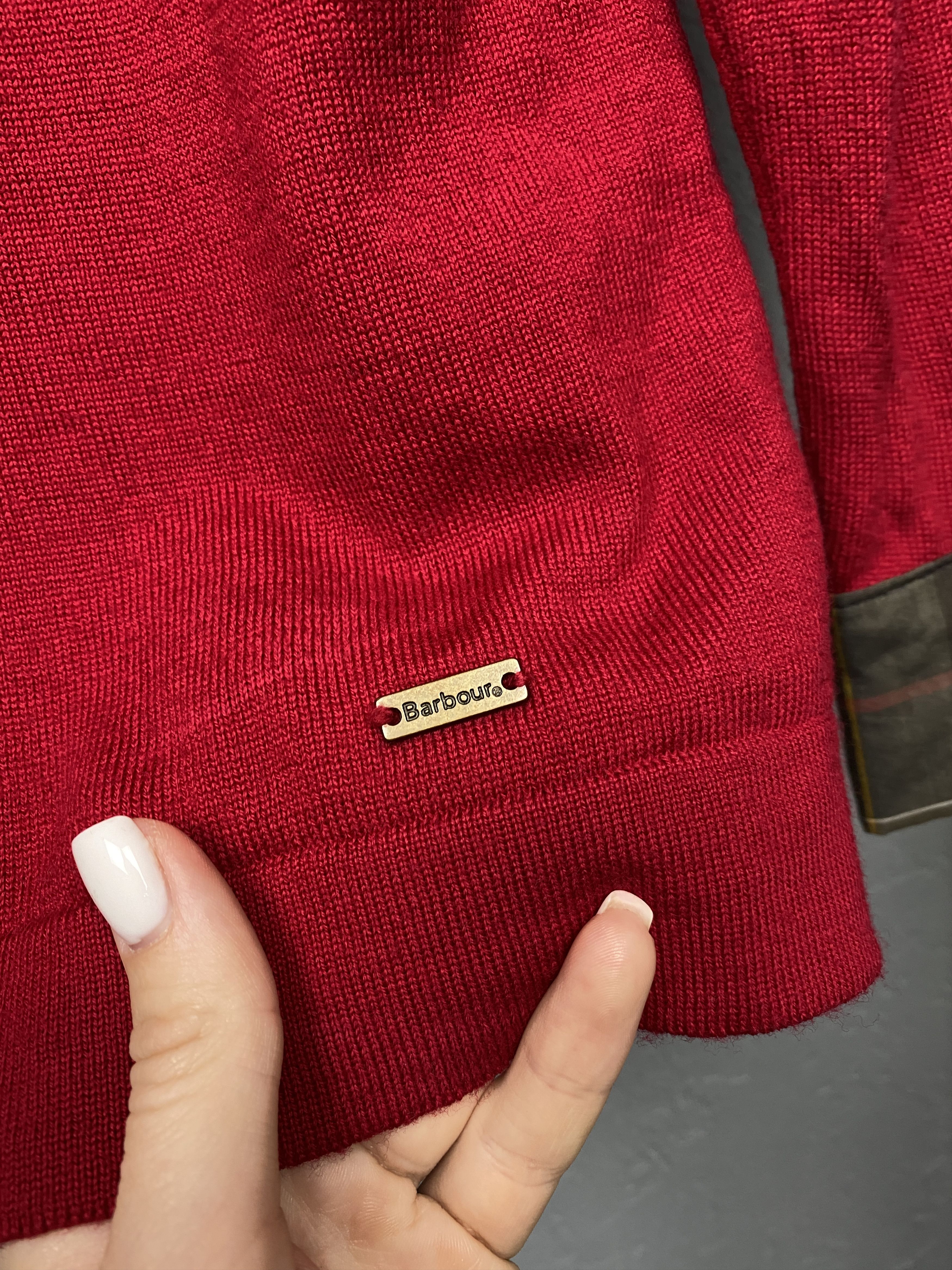 Barbour Barbour Classic Tartan Womens Merino Wool Knit Sweater Size M / US 6-8 / IT 42-44 - 5 Thumbnail