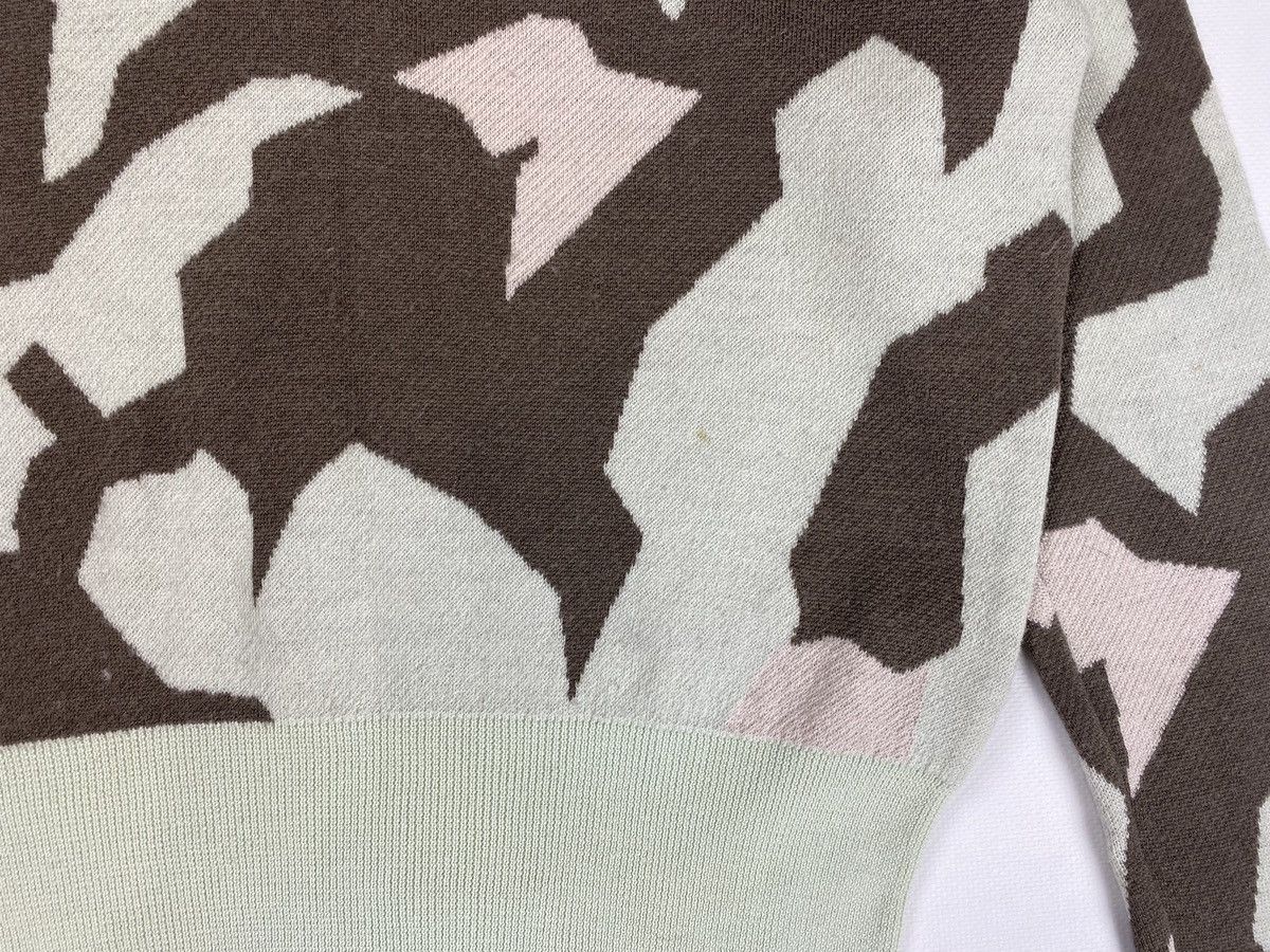 Acne Studios Acne Studios Sweater Lia Camo Wool Women's Long Sleeve Size M / US 6-8 / IT 42-44 - 9 Thumbnail