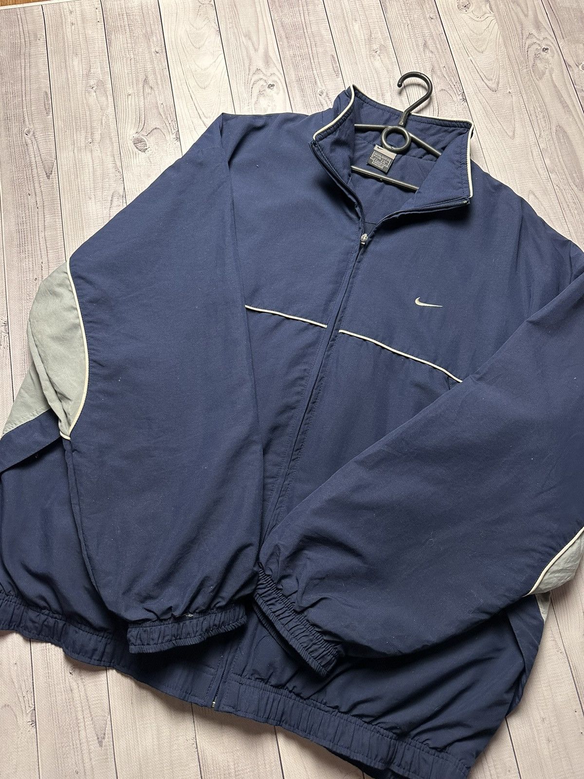 Nike × Vintage Vintage Nike jacket big logo swoosh size XXL Size US XXL / EU 58 / 5 - 6 Thumbnail