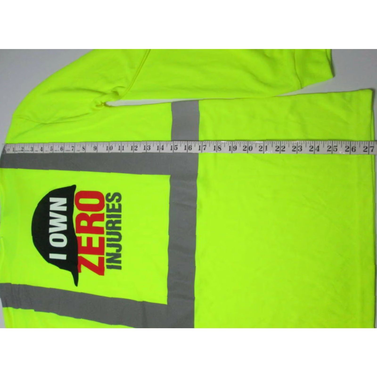 Vintage Occunimix Sweatshirt Mens M Yellow High Visibility Pullover Long Sleeve Crew Neck Solid Graphic Print NWT Size US M / EU 48-50 / 2 - 6 Thumbnail