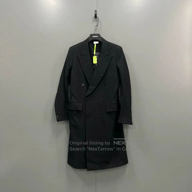 Vetements Vetements Black Double-Breasted Coat. Size US S / EU 44-46 / 1 - 1 Thumbnail