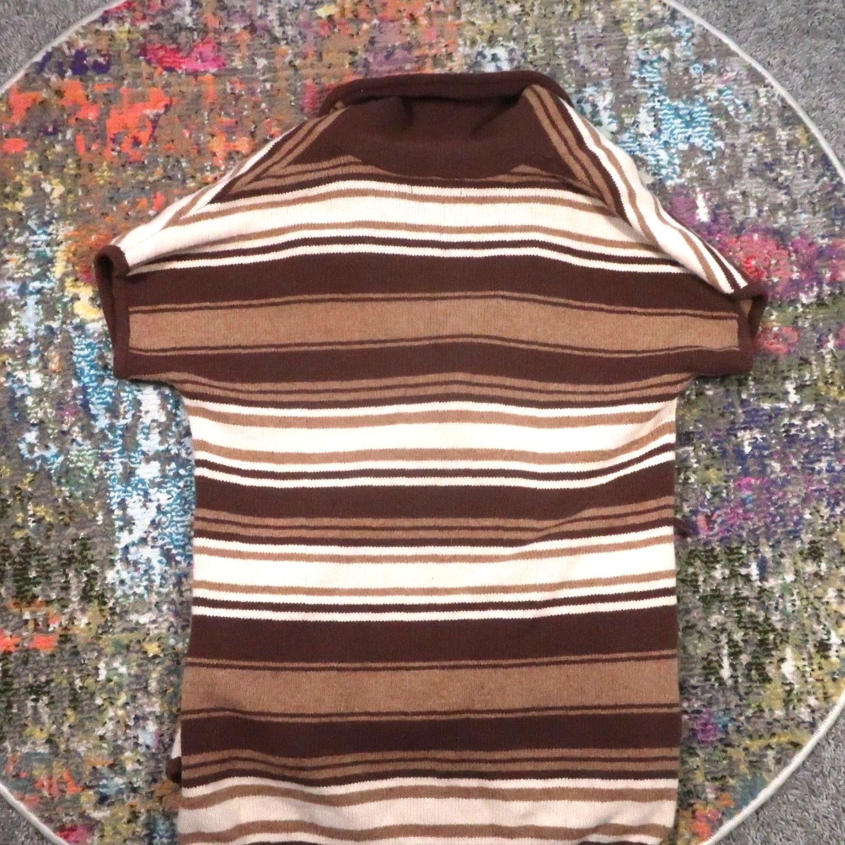Eddie Bauer Eddie Bauer Cardigan Sweater Womens XL Short Sleeve Single Button Lambs Wool EUC Size XL / US 12-14 / IT 48-50 - 2 Thumbnail