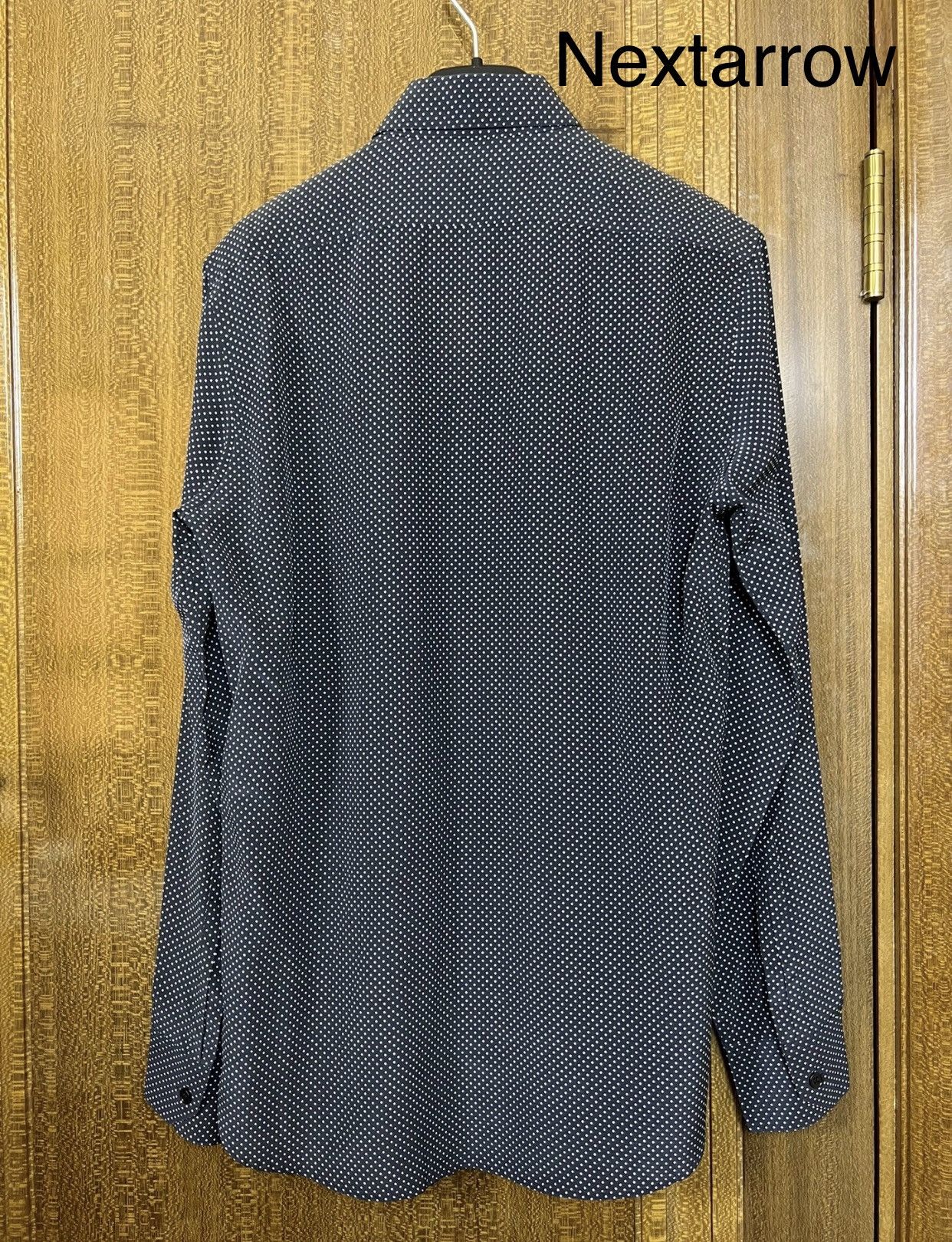 Saint Laurent Paris × Yves Saint Laurent Saint Laurent slp15fw silk polka dot shirt2412-Nextarrow Size US M / EU 48-50 / 2 - 2 Thumbnail