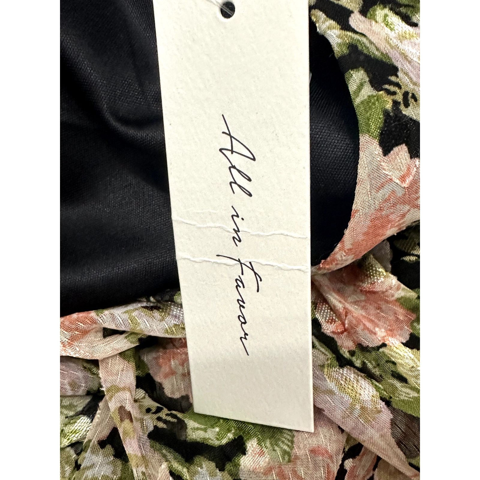 Other All In Favor Mini Dress Long Sleeves Floral Multi Women's L Size L / US 10 / IT 46 - 8 Thumbnail