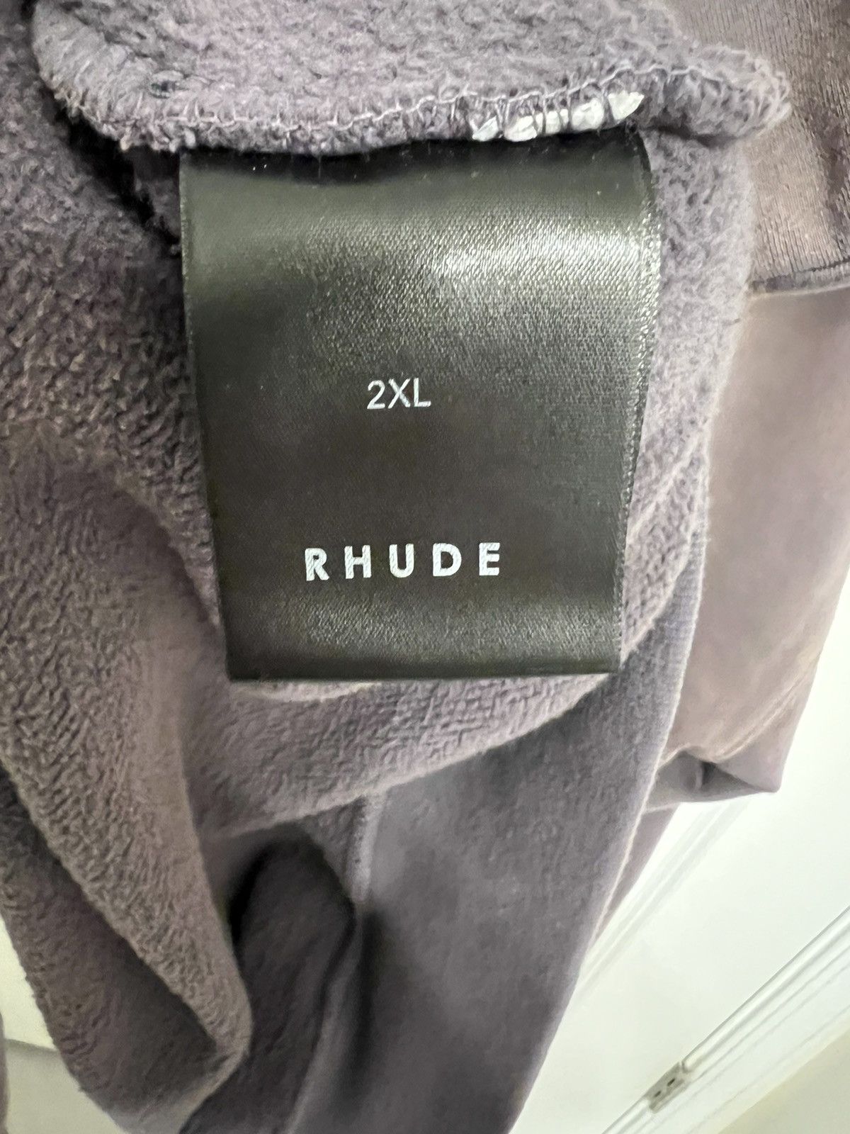 Rhude Distressed Grey Rhude Moon Hoodie Size US XXL / EU 58 / 5 - 5 Thumbnail