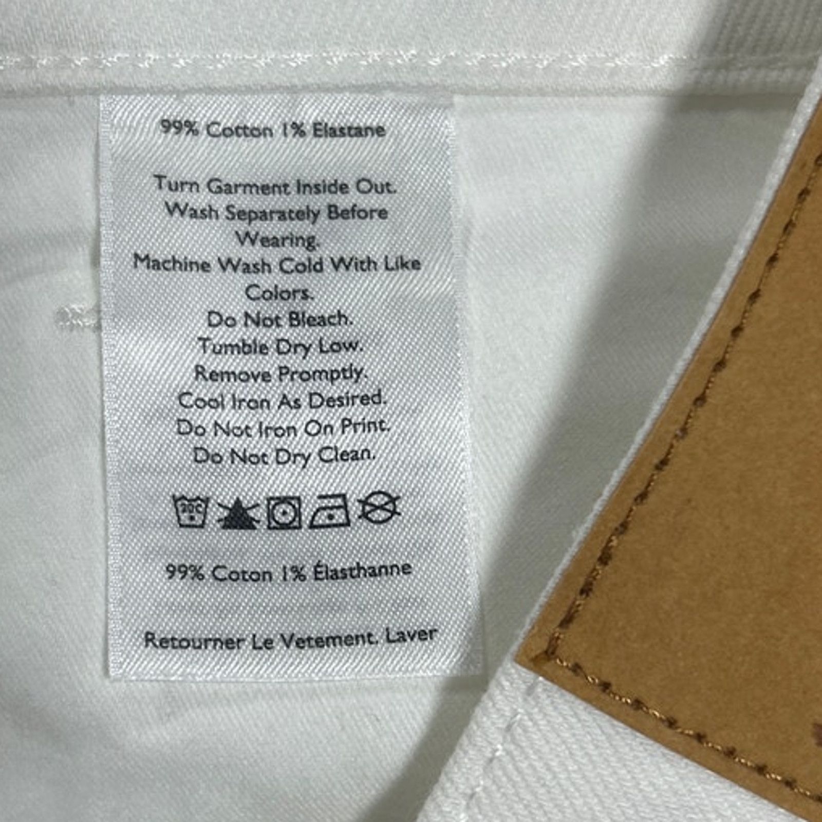 Eddie Bauer New Eddie Bauer Womens Size 8 White Cutoff Denim Shorts Size 30" / US 8 / IT 44 - 4 Thumbnail