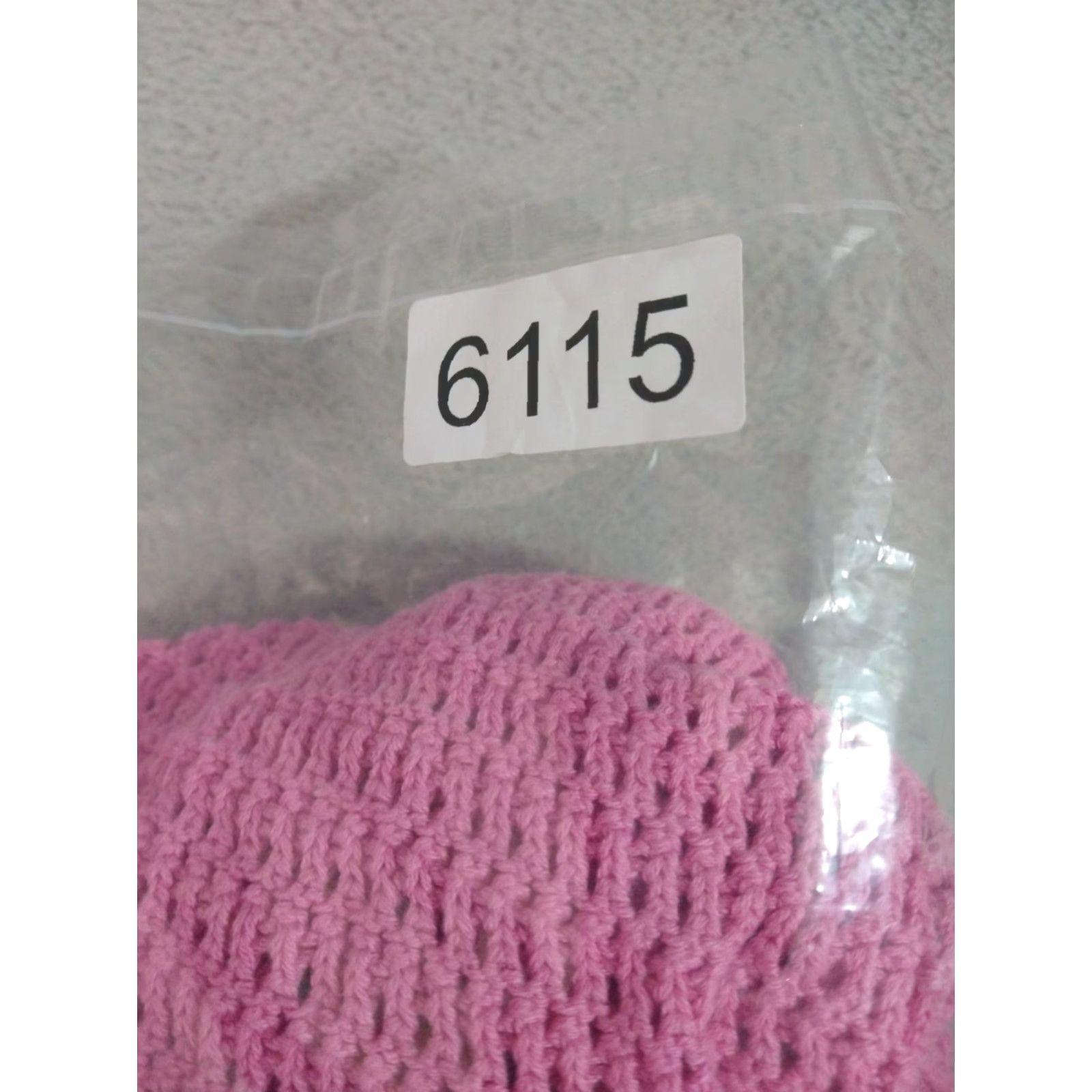 Vintage American Eagle Sweater Womens Large Pink Crop Crochet Cotton Long Sleeve Barbie Size L / US 10 / IT 46 - 7 Thumbnail