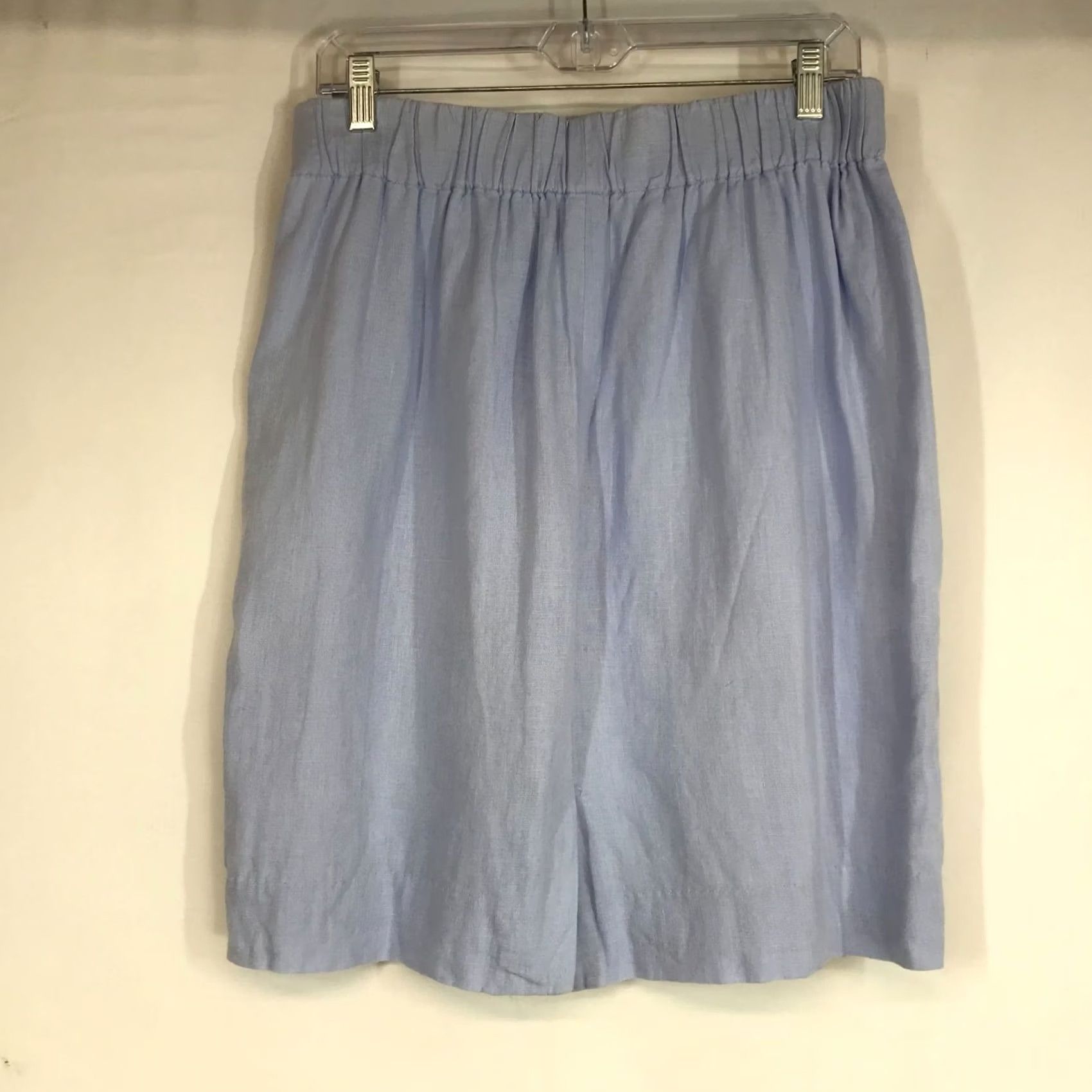 J.Crew J.CREW Skirt Women S LILAC LINEN ELASTIC WAIST WOMEN'S SMALL Size 28" / US 6 / IT 42 - 4 Thumbnail