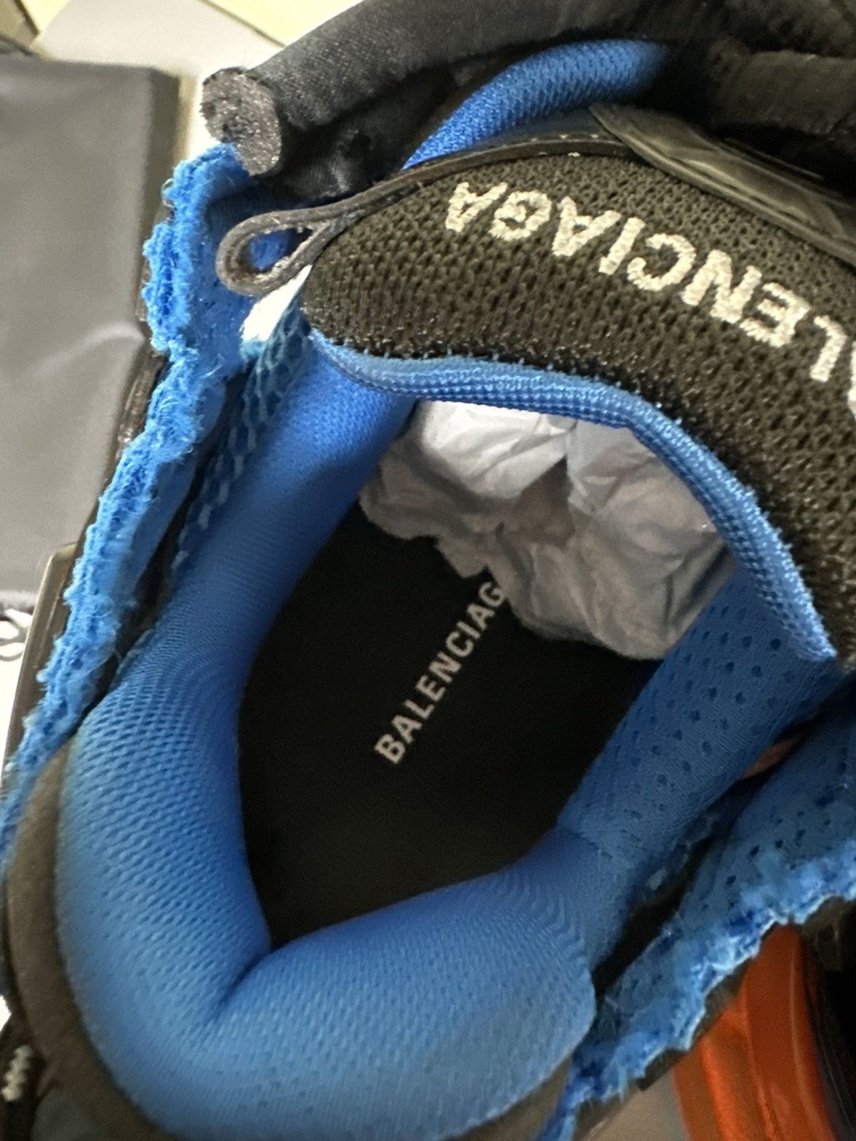 Balenciaga Balenciaga Blue and Orange Runner 42 Size US 9 / EU 42 - 9 Thumbnail