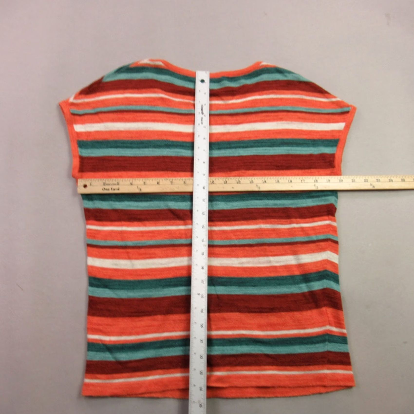 Tommy Bahama Tommy Bahama Womens XS Short Sleeve Lightweight Crew Neck Stripes Size XS / US 0-2 / IT 36-38 - 6 Thumbnail