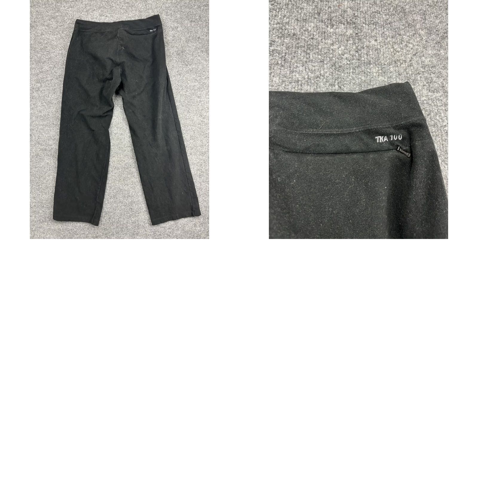 The North Face The North Face Sweatpants Womens M Black TKA 100 Fleece Elastic Waist Lounge Size 32" / US 10 / IT 46 - 8 Thumbnail