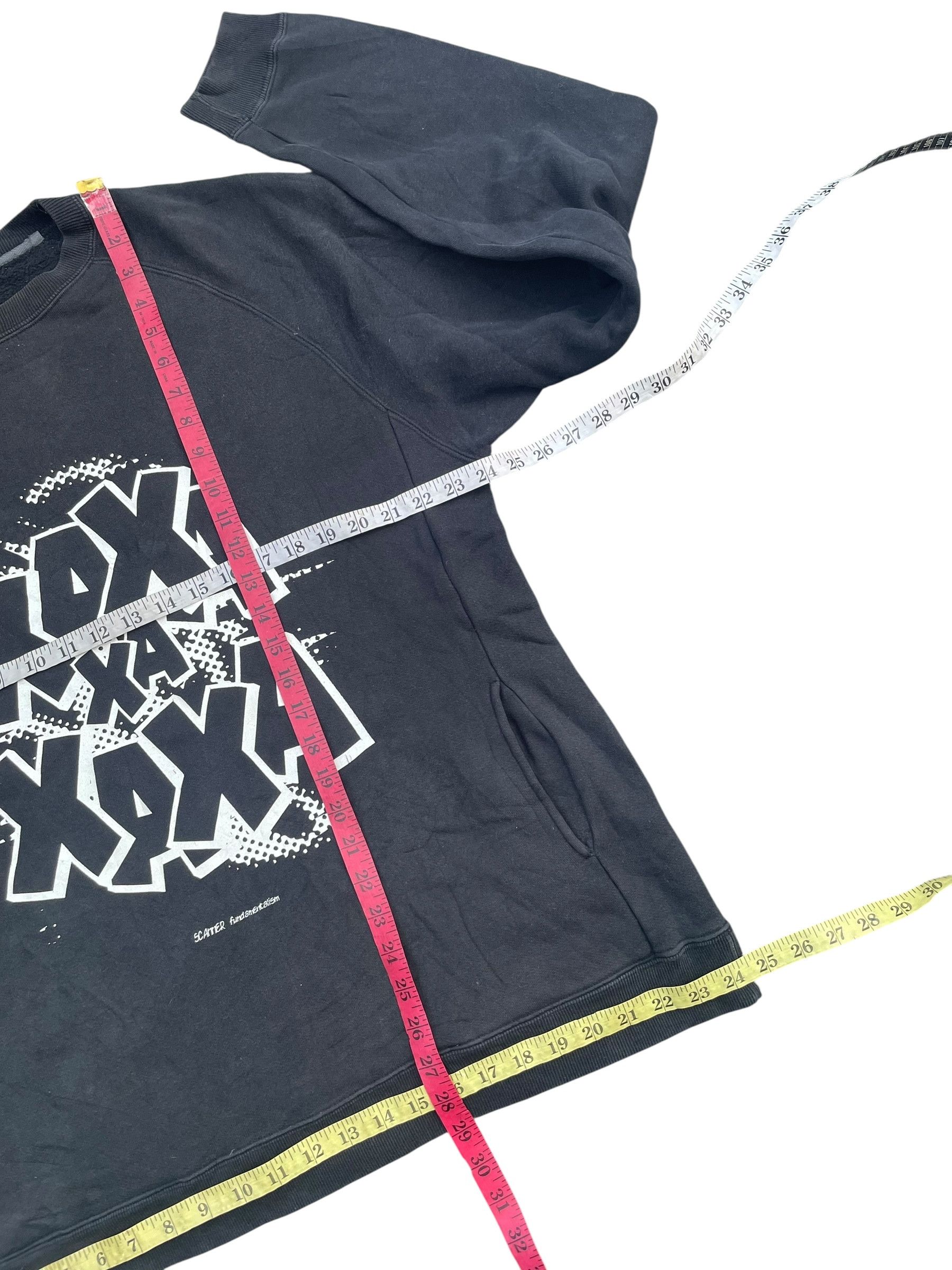 Japanese Brand Scanner Fundamentalism Sweatshirt Size US XL / EU 56 / 4 - 15 Thumbnail