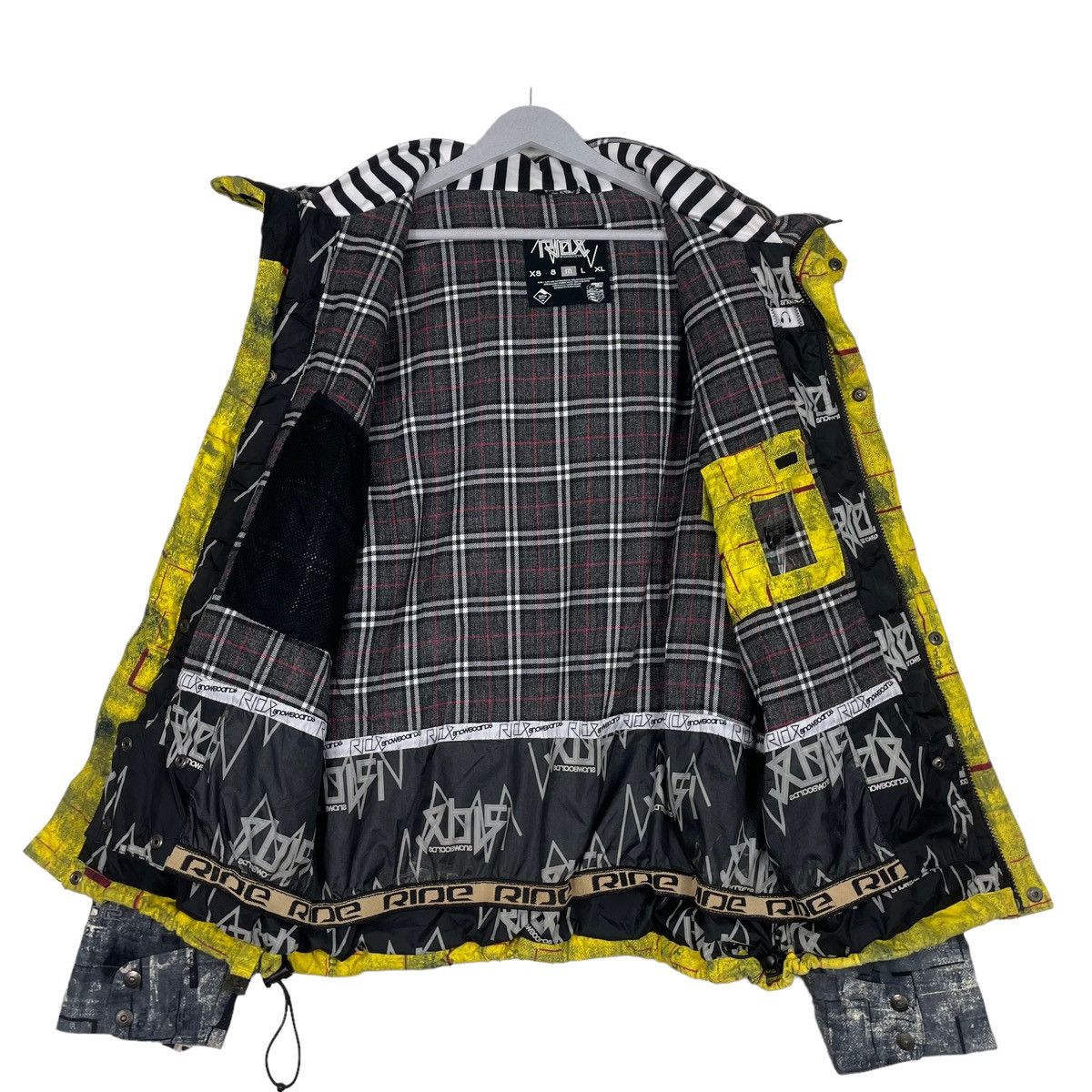 Bonfire Outerwear × Sports Specialties 💥RIDE SNOWBOARD ABSTRACT UTILITY GEAR SKI JACKET Size US M / EU 48-50 / 2 - 11 Thumbnail