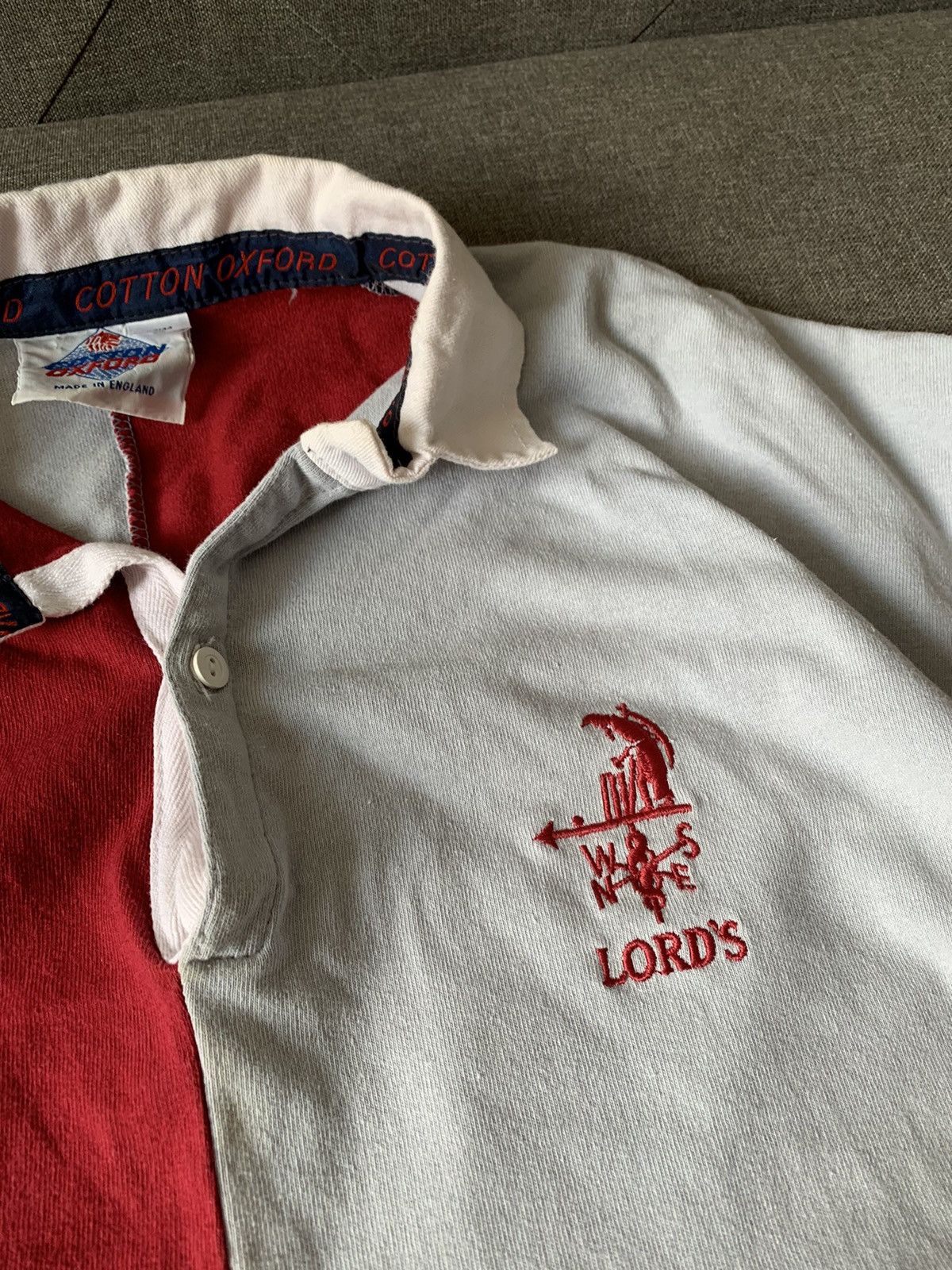 Other Vintage Cotton Oxford Lord’s Rugby Jersey Size US L / EU 52-54 / 3 - 2 Thumbnail