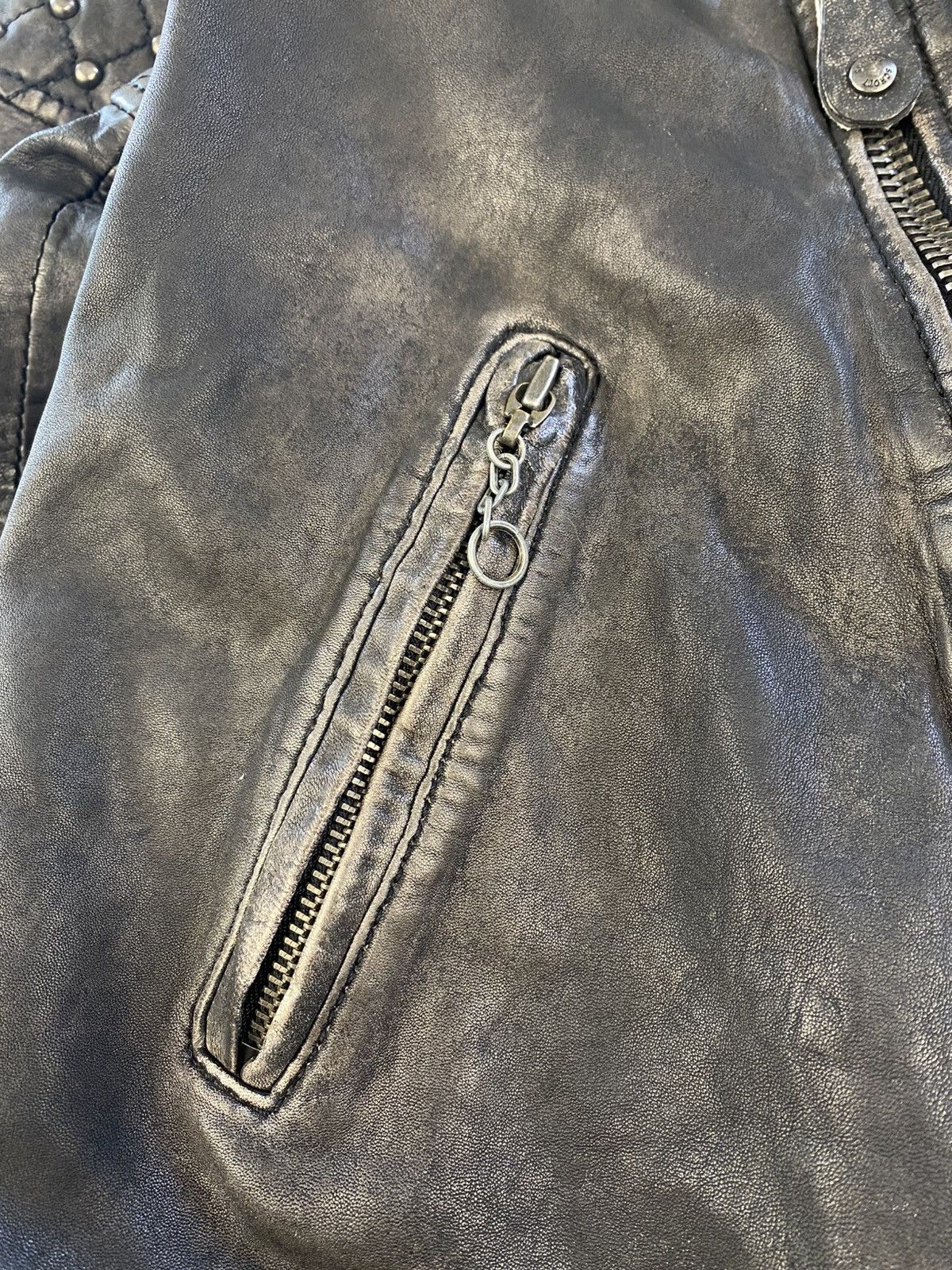 Schott Schott Perfecto Leather Jacket with Metal Studded Size: L Size L / US 10 / IT 46 - 9 Thumbnail