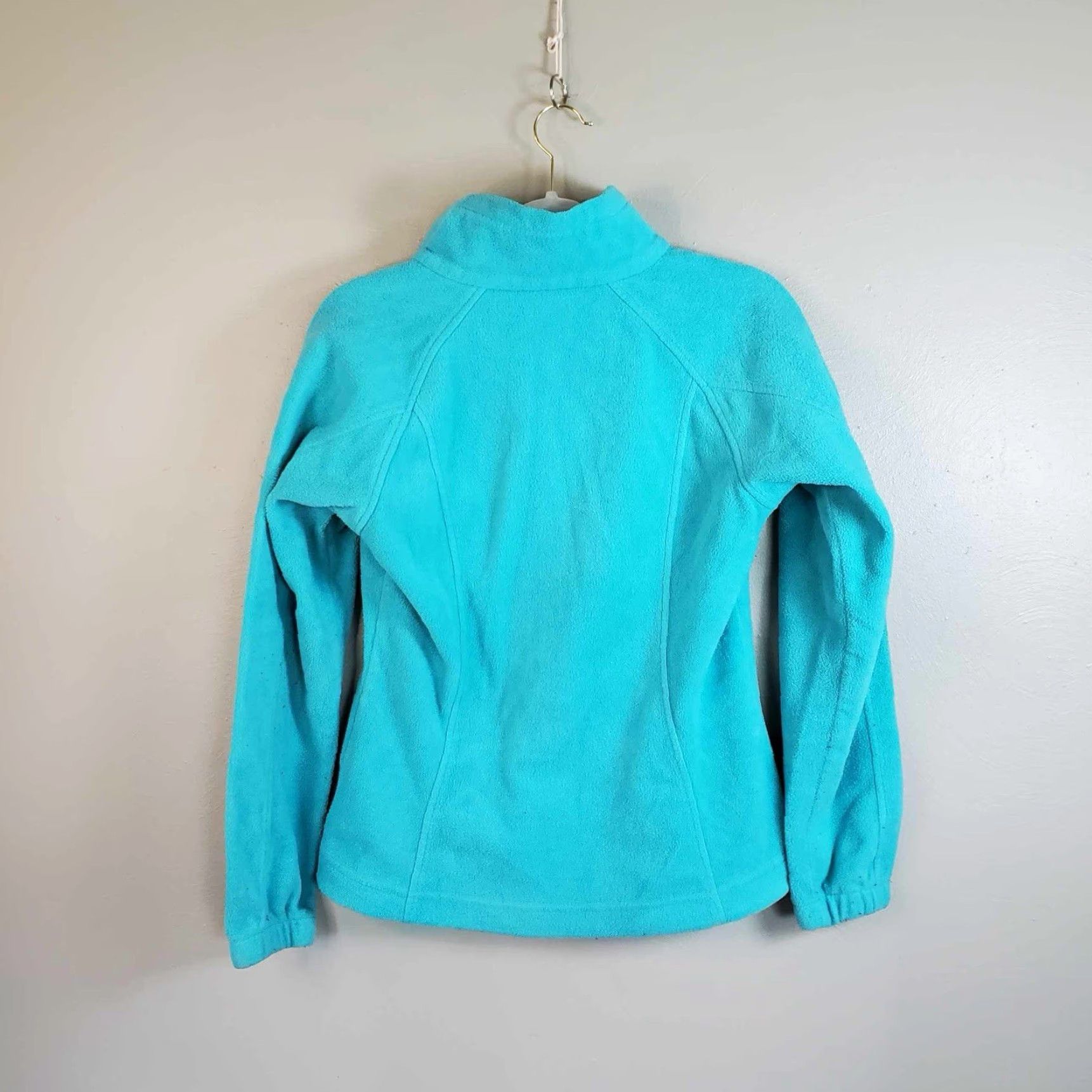 Vintage Columbia Women Jacket XS Blue Full Zip Fleece Womens Size XS / US 0-2 / IT 36-38 - 6 Thumbnail