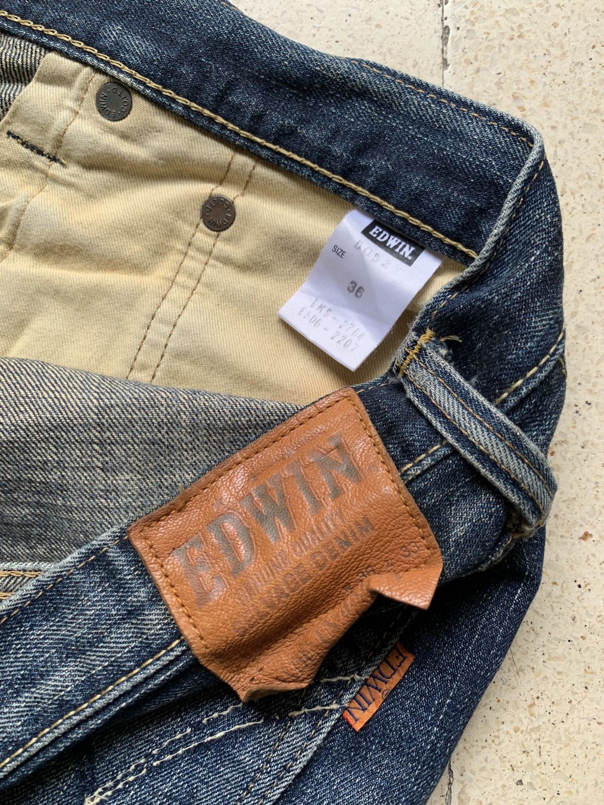 Edwin Edwin Selvedge distressed denim Size US 38 / EU 54 - 8 Thumbnail