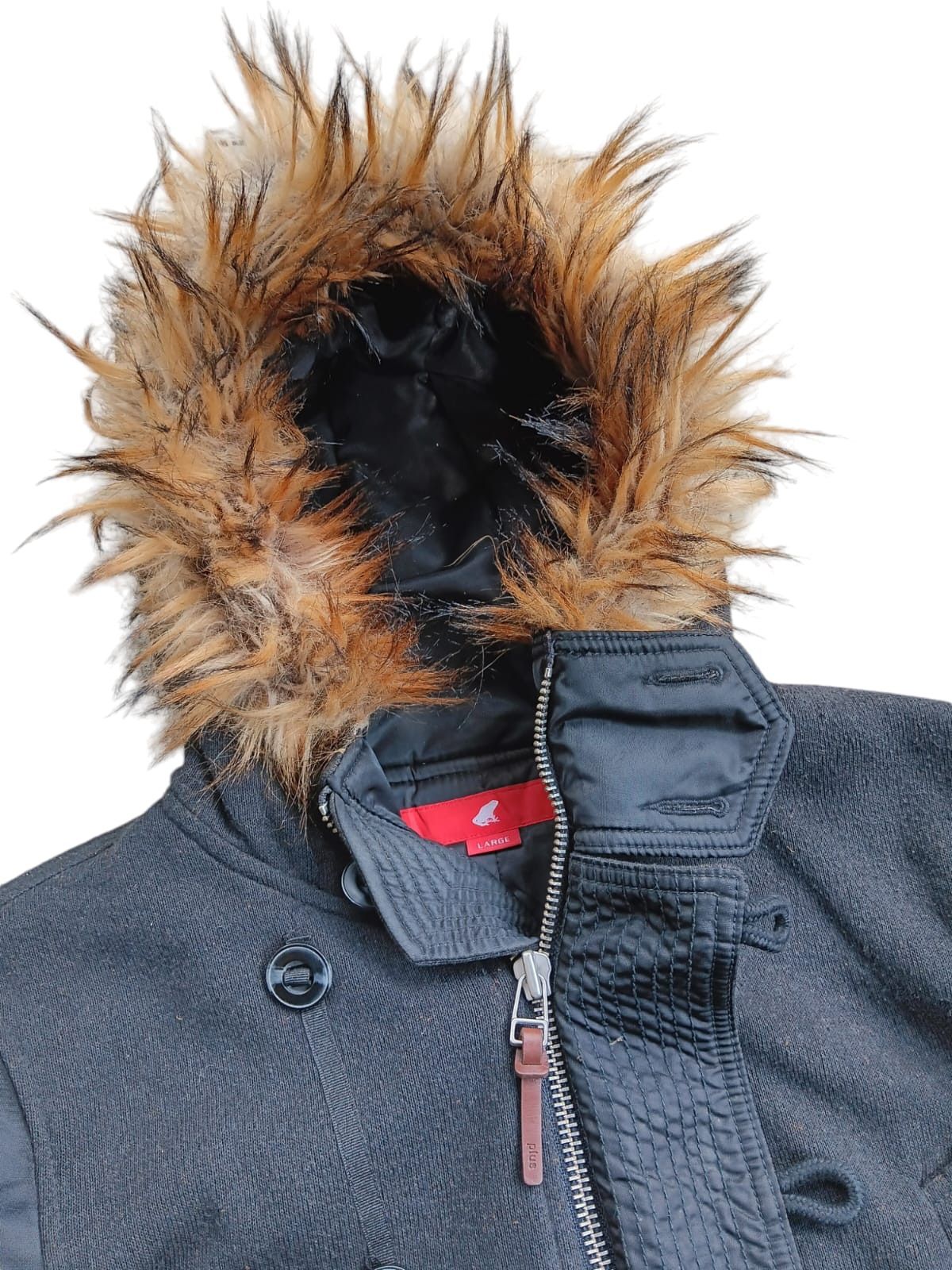 Designer × Japanese Brand Why plus 7 fur hoodie jacket Size US M / EU 48-50 / 2 - 4 Thumbnail