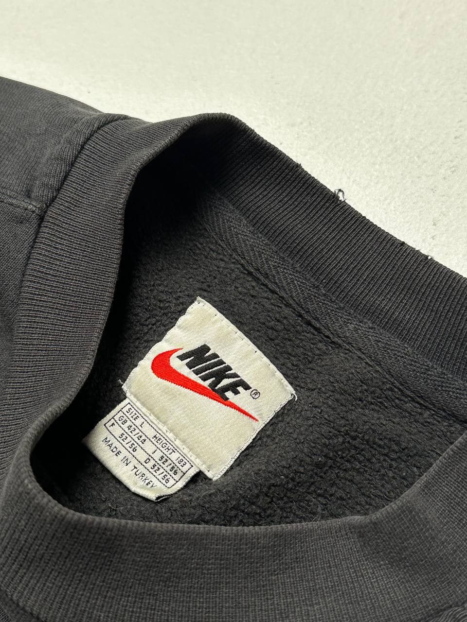 Faded Glory × Nike × Vintage sweatshirt nike mini logo 90s faded glory workwear Size US XL / EU 56 / 4 - 4 Thumbnail