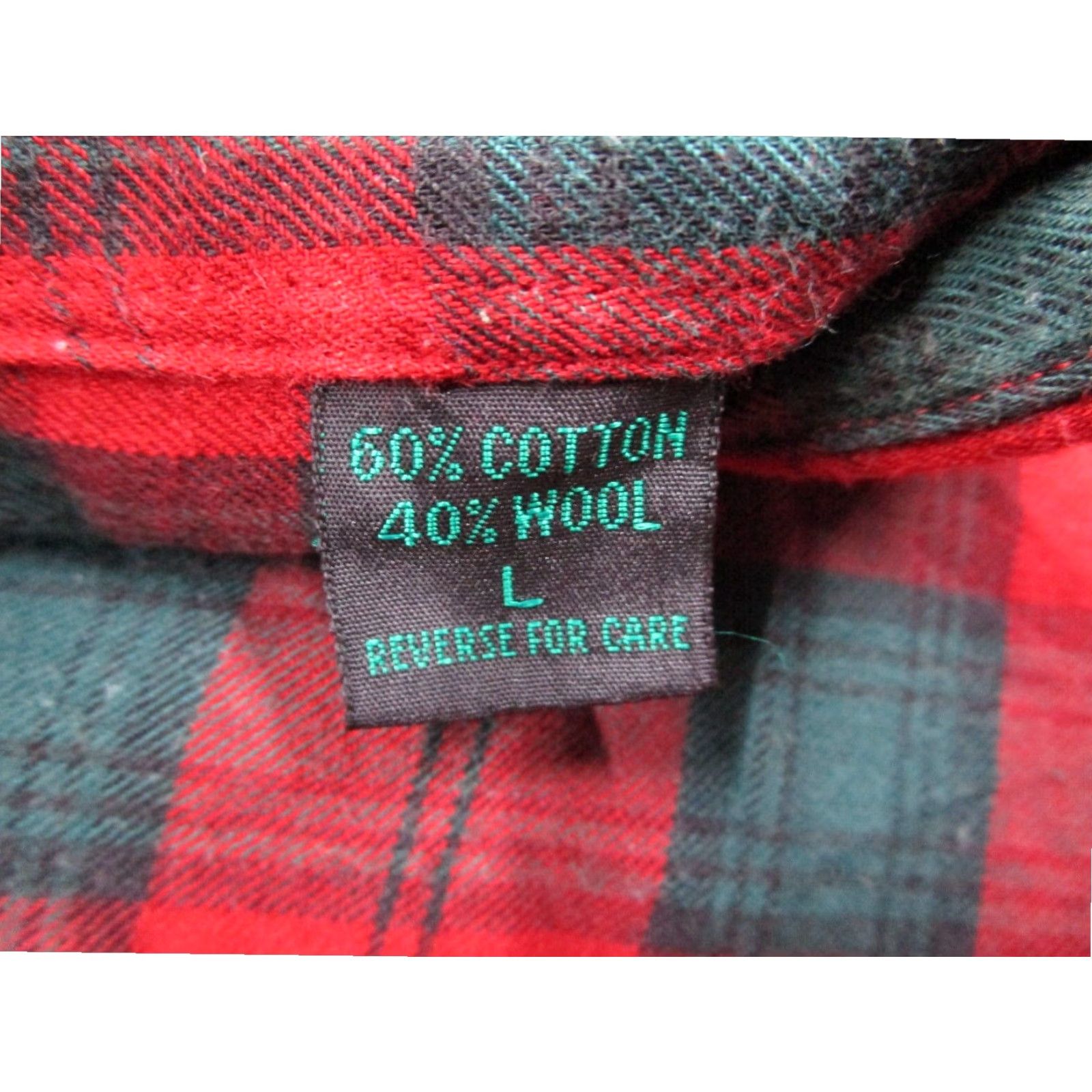 Abercrombie & Fitch VINTAGE Abercrombie & Fitch Mens Large Red Plaid Flannel Button Up Shirt Size US L / EU 52-54 / 3 - 4 Thumbnail