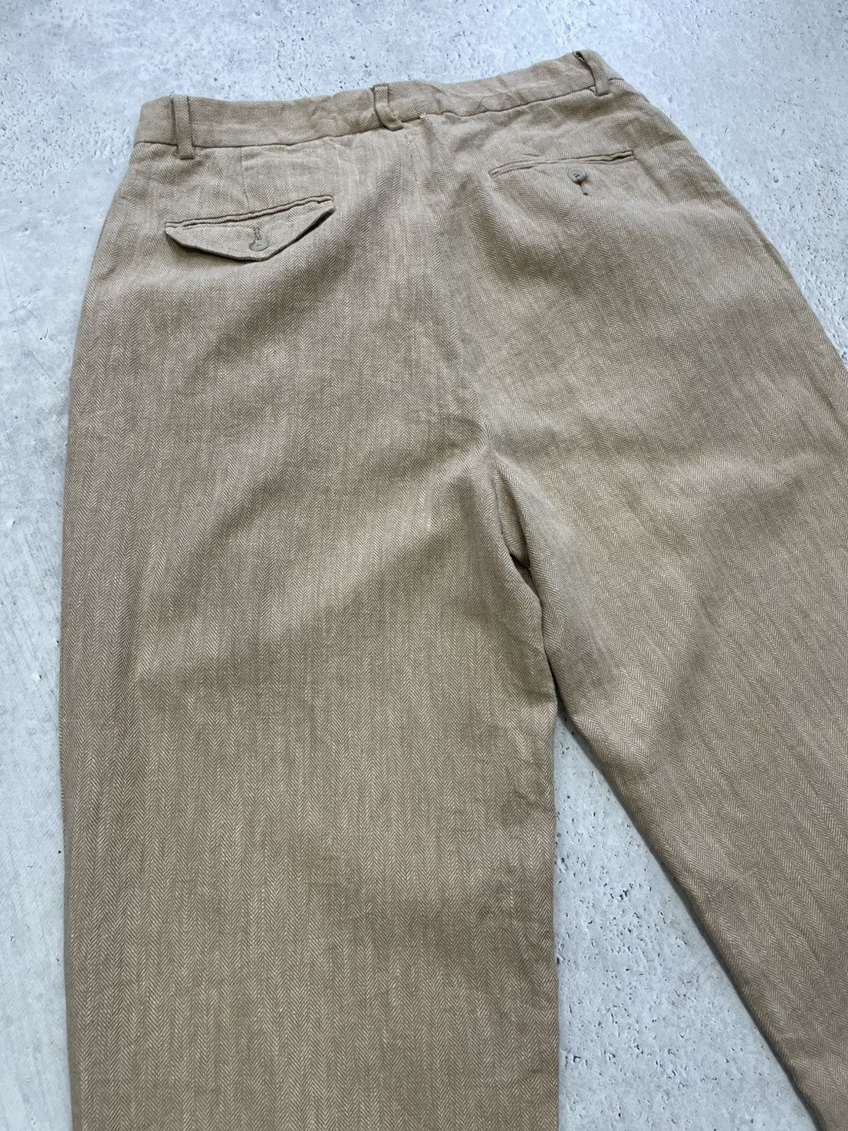 Polo Ralph Lauren casual pants cotton/linen y2k