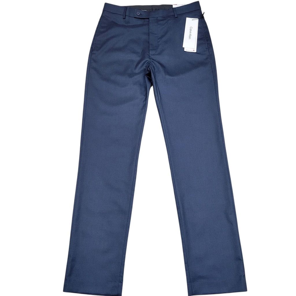 Calvin Klein Calvin Klein X-Slim-Fit Wrinkle Resistant Stretch Waistban Size US 33 - 1 Thumbnail