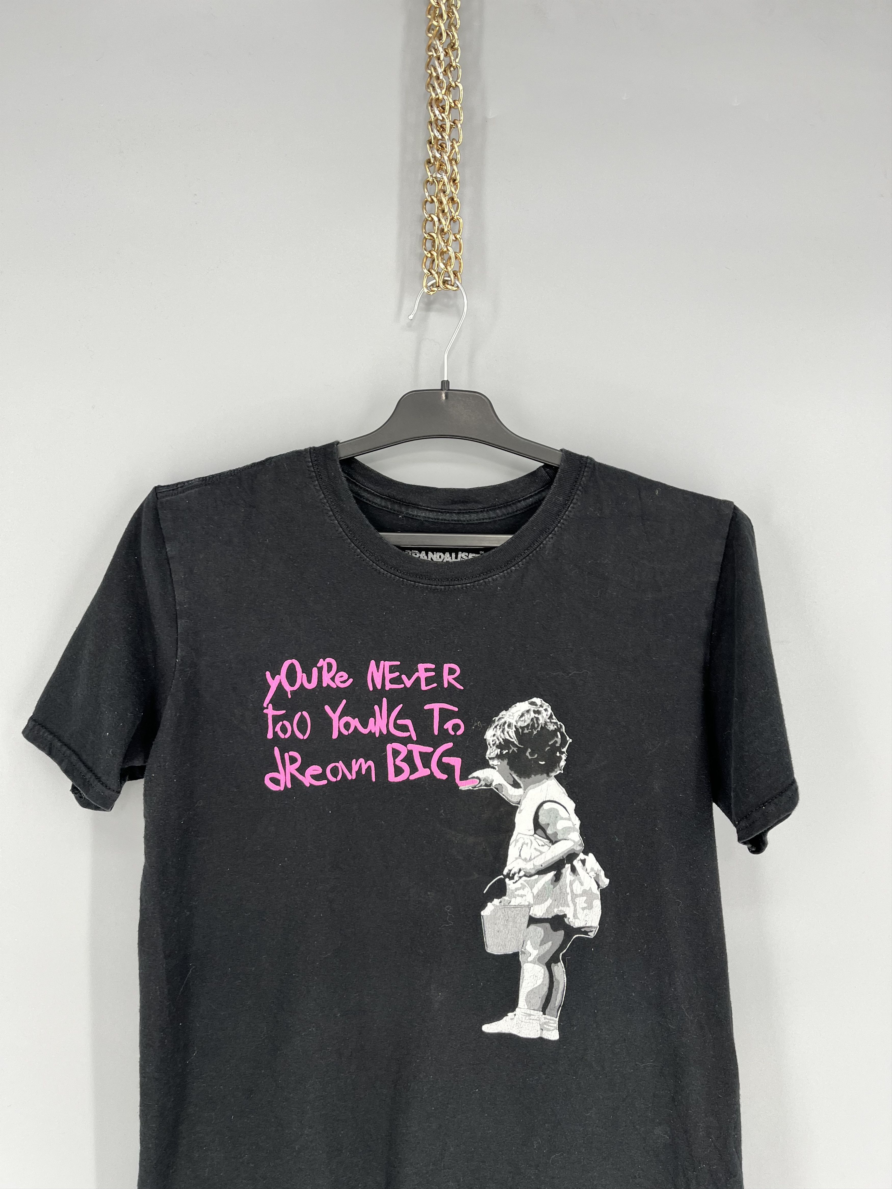 Eleven Paris Brandalised Eleven Paris Youre Never Too Young To Dream Big Size US M / EU 48-50 / 2 - 6 Thumbnail