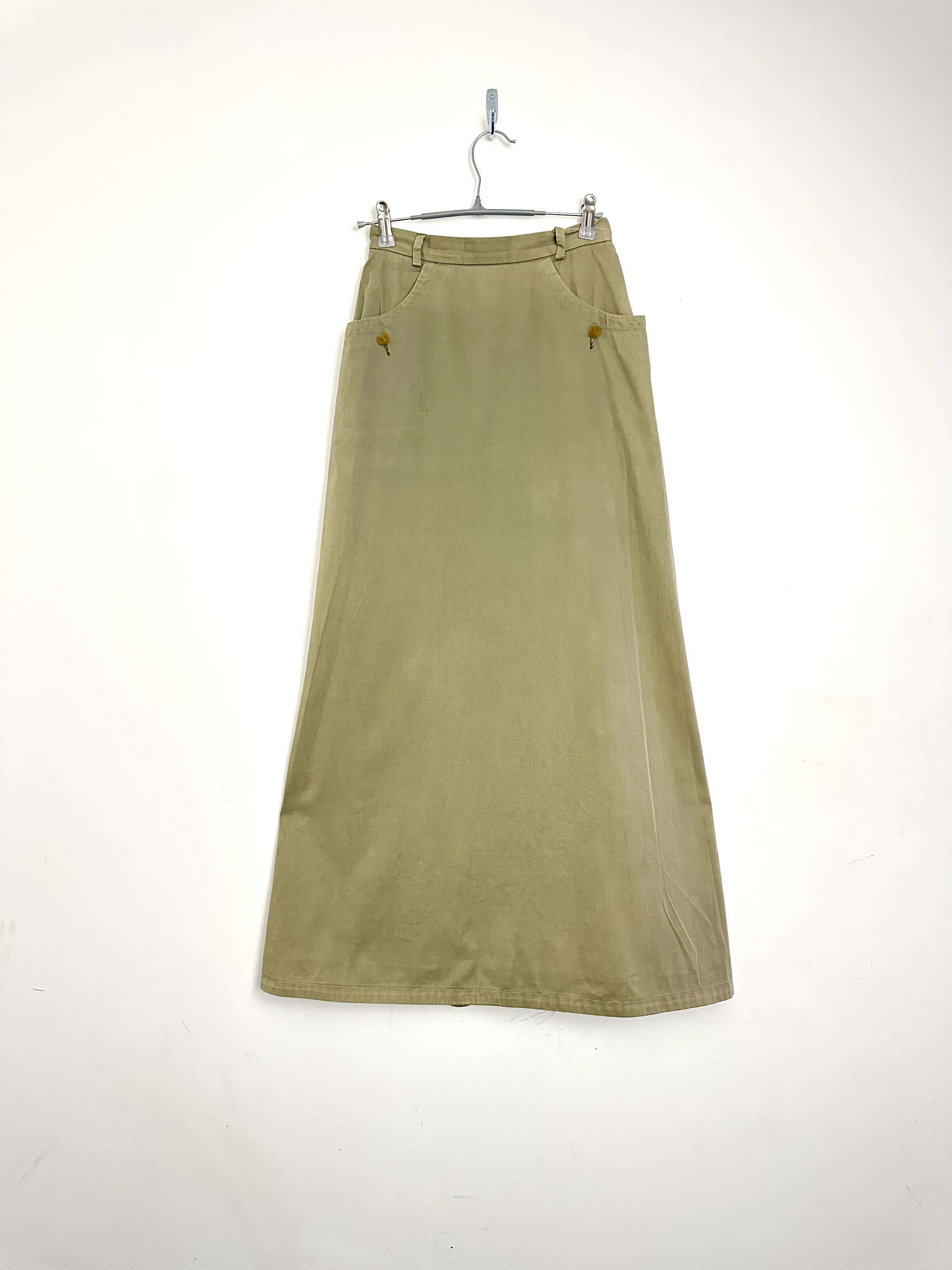 Vivienne Westwood VINTAGE VIVIENNE WESTWOOD SLIT FULL LENGTH SKIRT Size 24" / US 00 / IT 34 - 1 Thumbnail