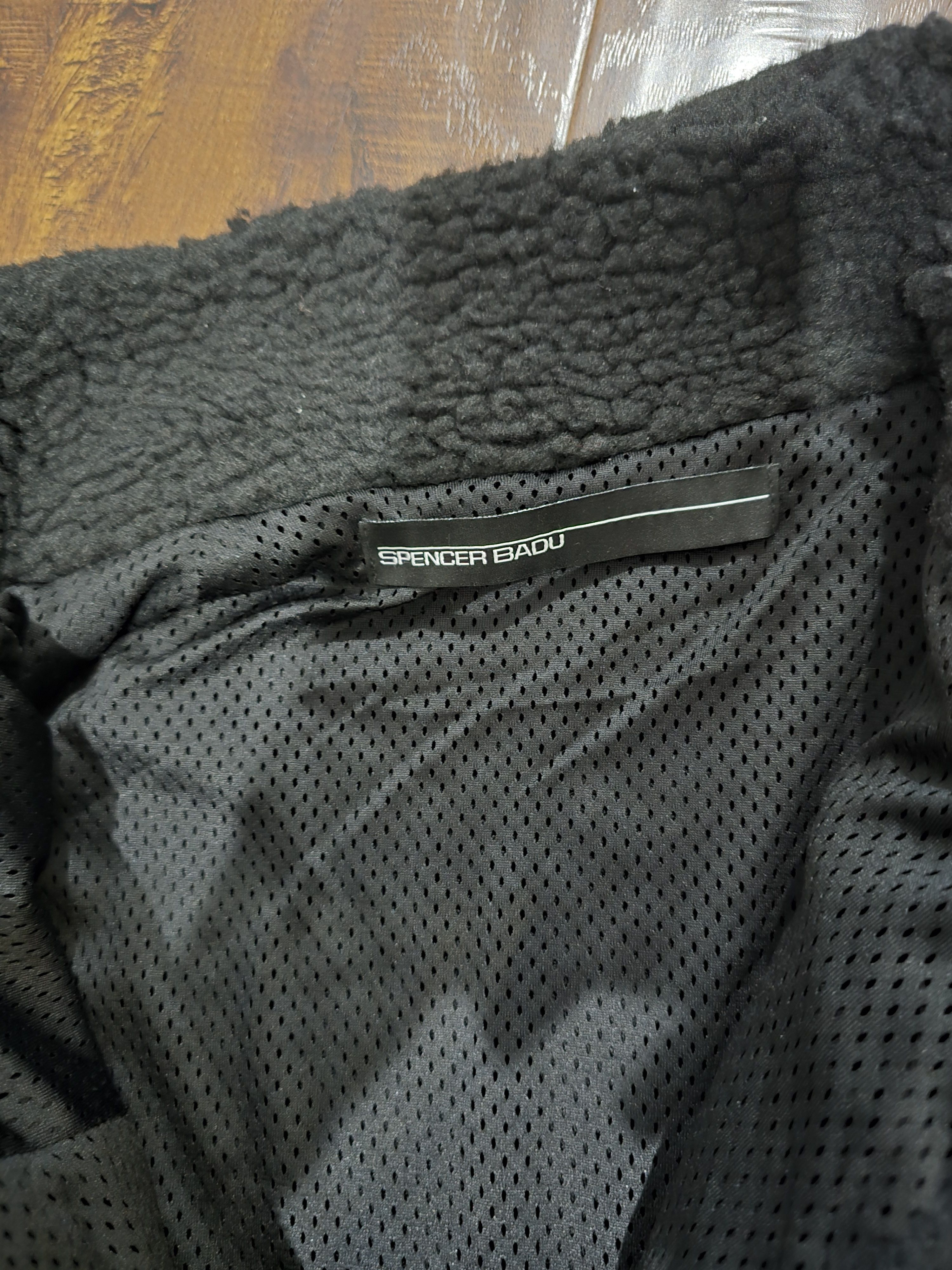 SPENCER BADU Spencer Badu Asymmetrical Fleece Jacket Size US L / EU 52-54 / 3 - 5 Thumbnail