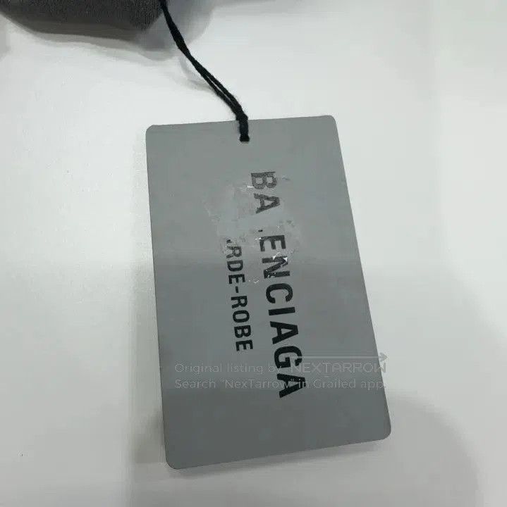 Balenciaga Balenciaga Gray Oversized Hoodie for Men. Size US M / EU 48-50 / 2 - 6 Thumbnail