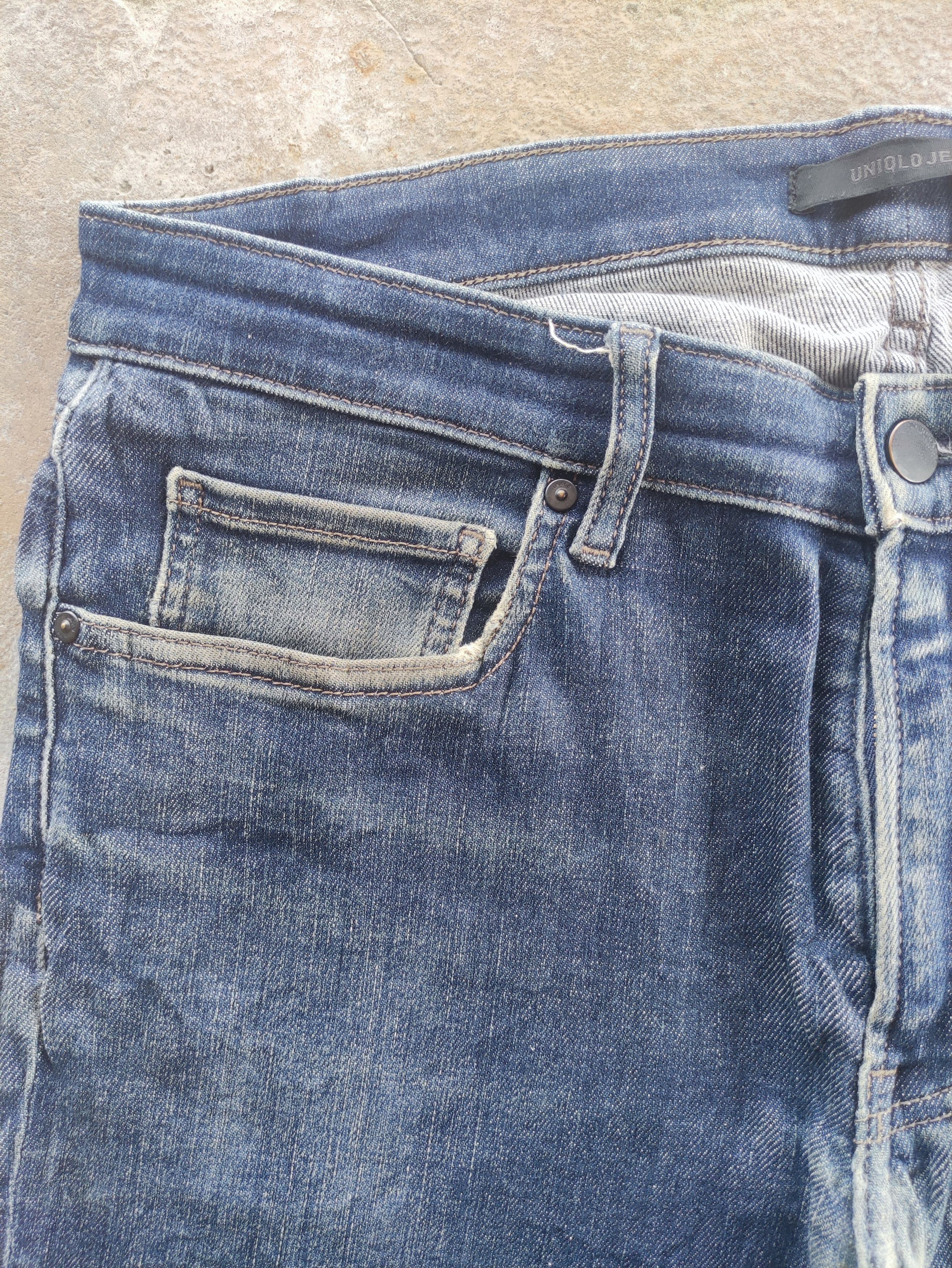 Japanese Brand Vintage Japanese Brand Faded Denim Pants Size US 35 - 5 Thumbnail