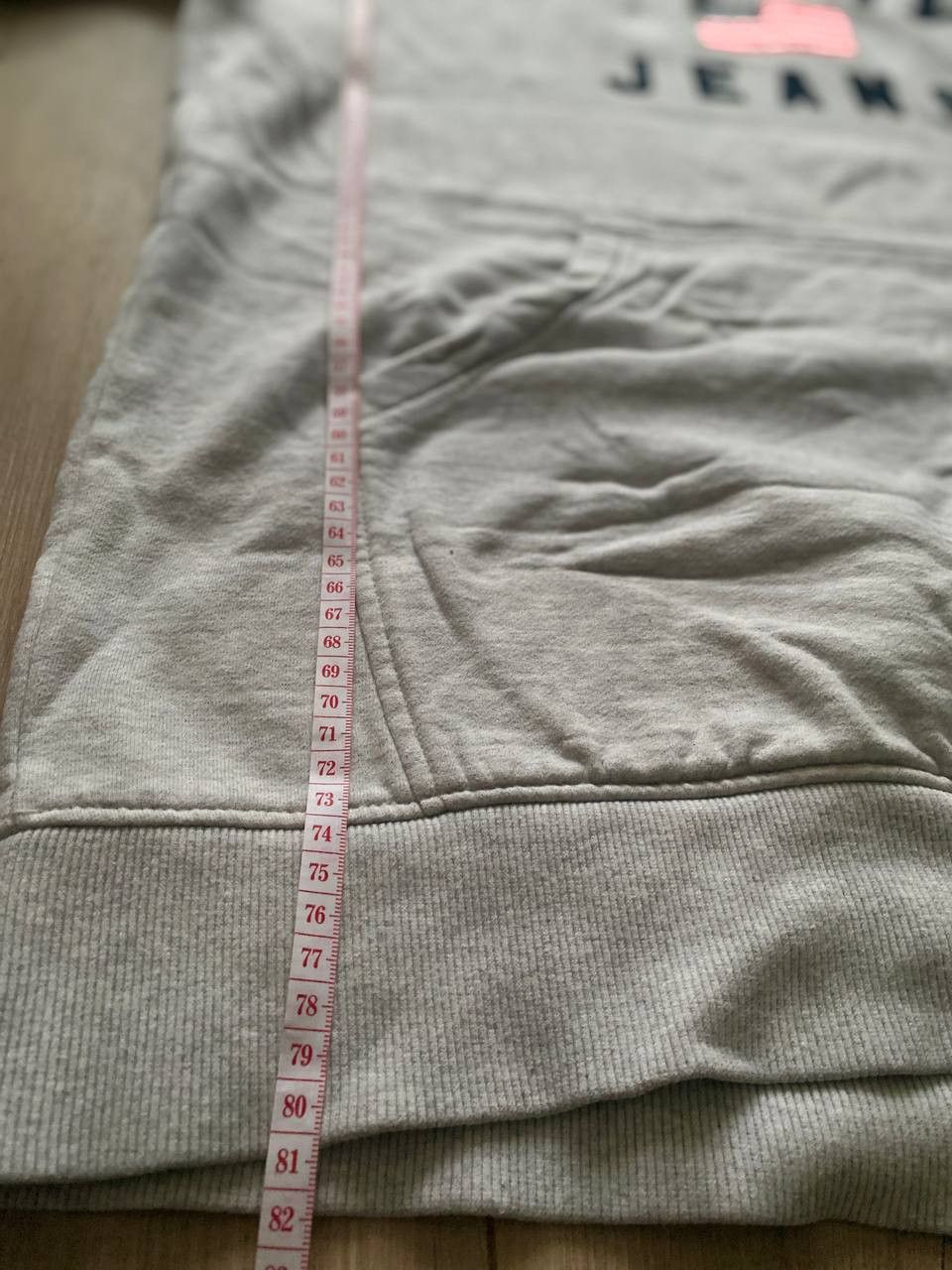 Tommy Hilfiger Tommy Jeans Oversized Grey Hoodie Dress Tommy Logo M Size M / US 6-8 / IT 42-44 - 5 Thumbnail