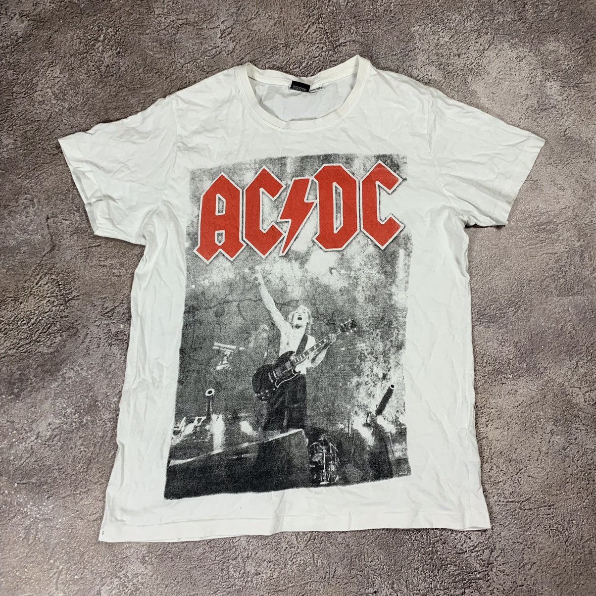 Band Tees × Streetwear × Vintage VINTAGE 90 AC/DC TEE HORROR FACE ...