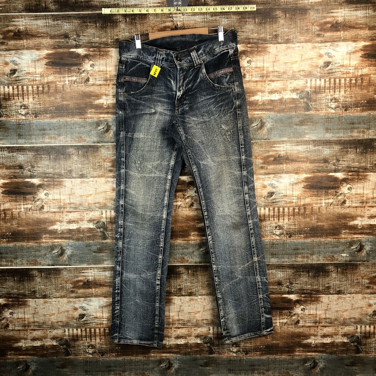 DL Japanese Brand Blue Denim Pants #C633