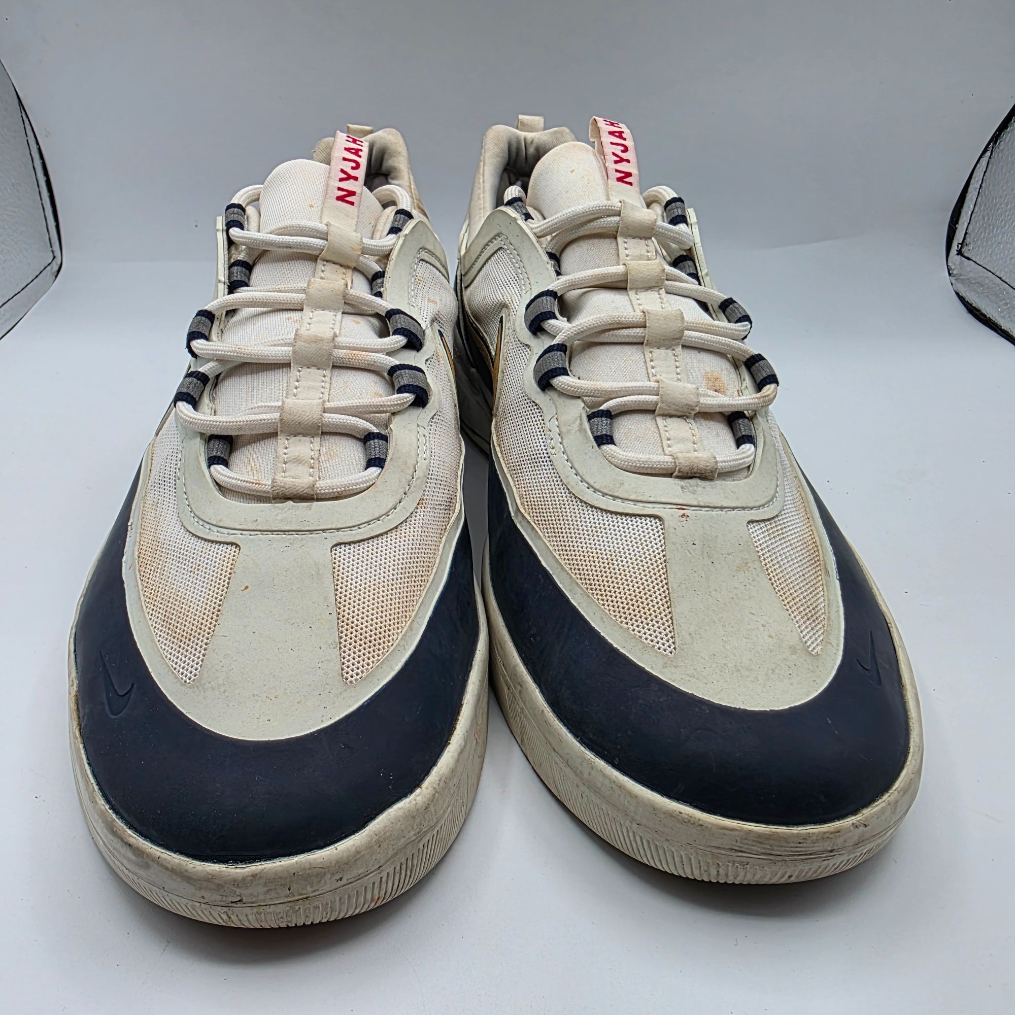 Nike Nike SB Nyjah Free 2.0 Olympic White Mens Size 11.5 Sneaker Size US 11.5 / EU 44-45 - 2 Thumbnail