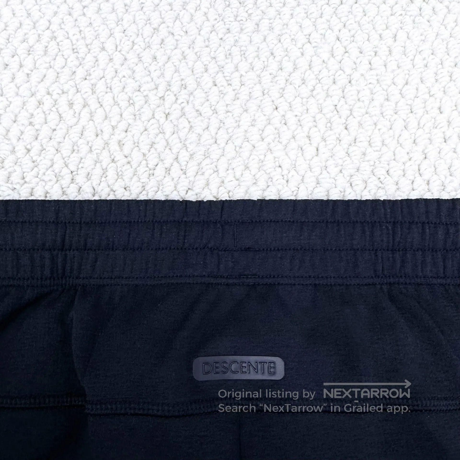 Descente Descente size XL Black Logo Sweatpants| Size US 27 - 3 Thumbnail