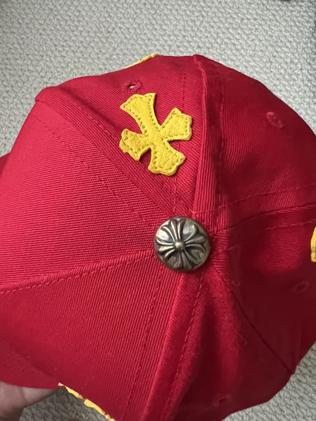 Chrome Hearts Chrome Hearts Hat Patch Red Size ONE SIZE - 7 Thumbnail