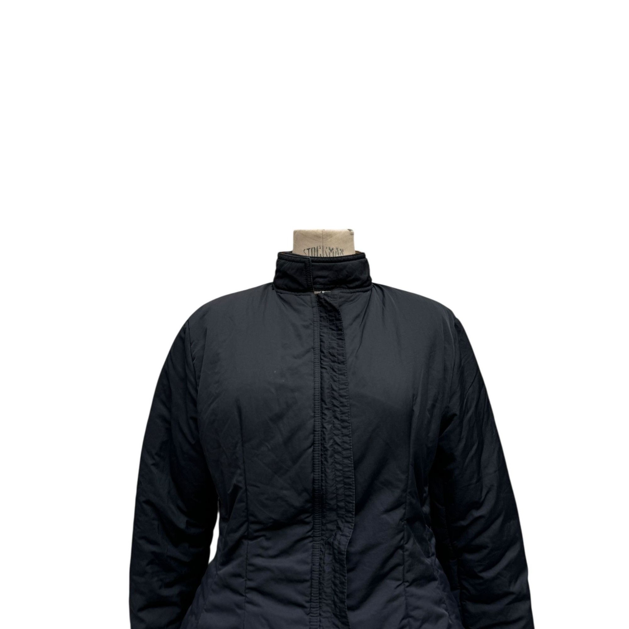 Jean Paul Gaultier 1990s Reversible Camouflage & Black Fitted Jacket Size XL / US 12-14 / IT 48-50 - 6 Thumbnail