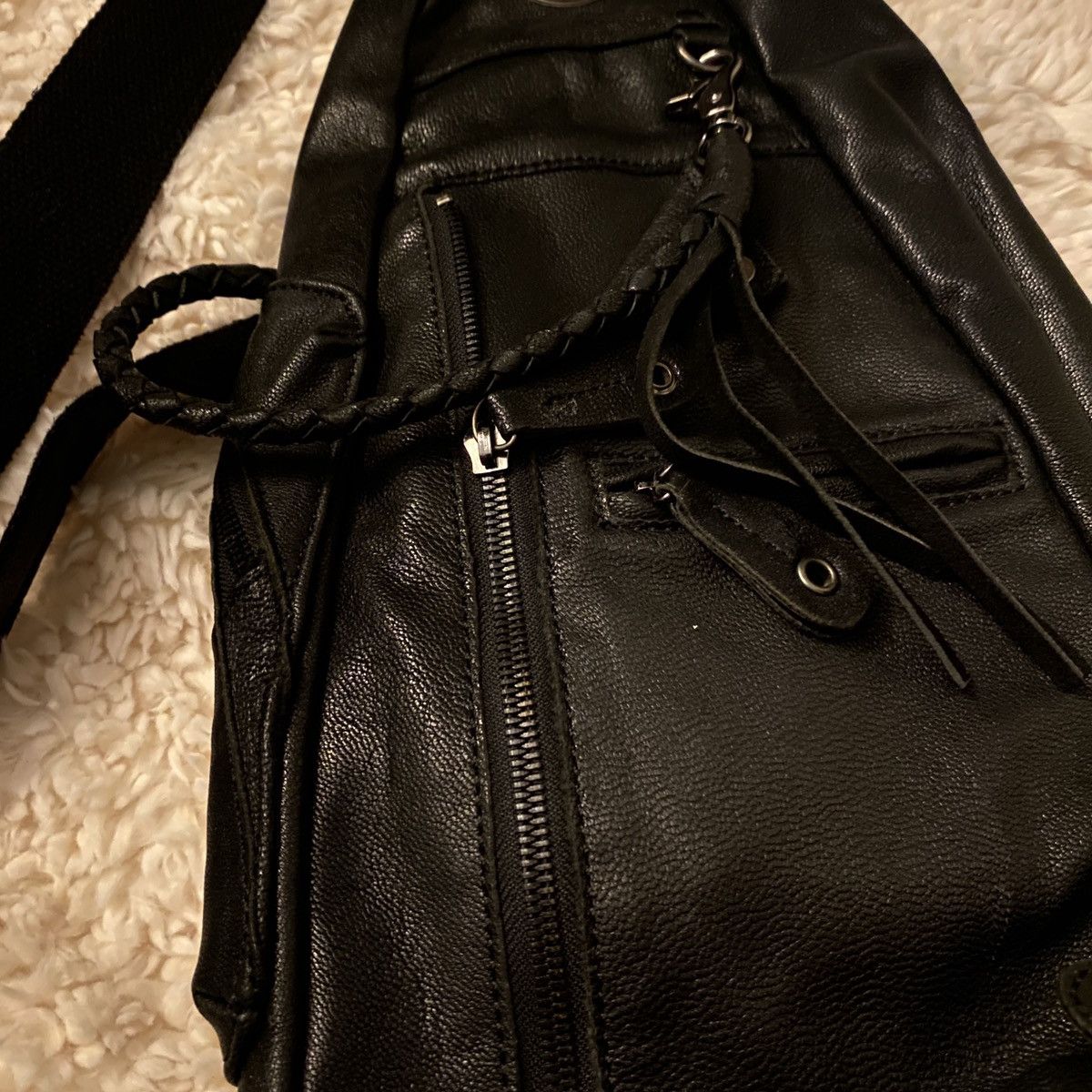 Semantic Design VERY RARE JAPANESE semantic design crossbody leather bag Size ONE SIZE - 6 Preview