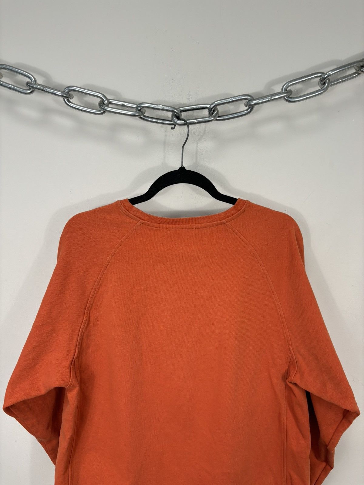 Norse Projects Norse Projects Men’s Vorm Summer Interlock Orange Sweatshirt Size US XL / EU 56 / 4 - 16 Thumbnail