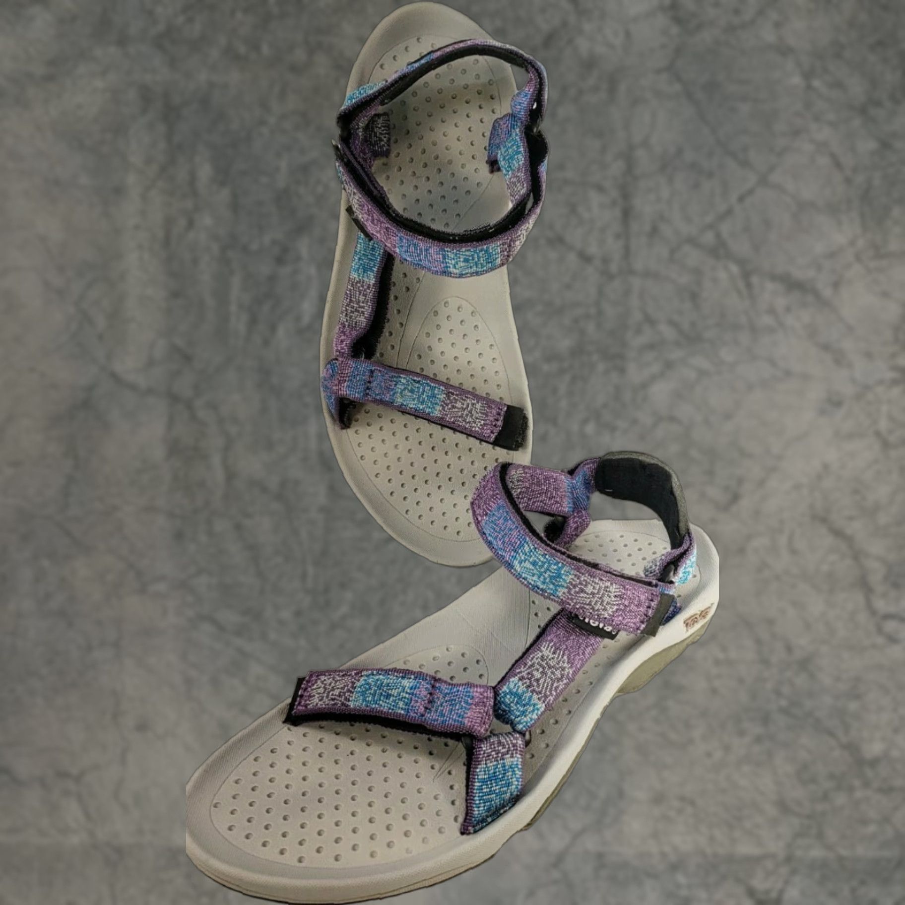Teva Teva 6577 Hurricane Purple Blue Water Hiking Sport Sandals Womens Size 11 Size US 11 / IT 41 - 1 Thumbnail